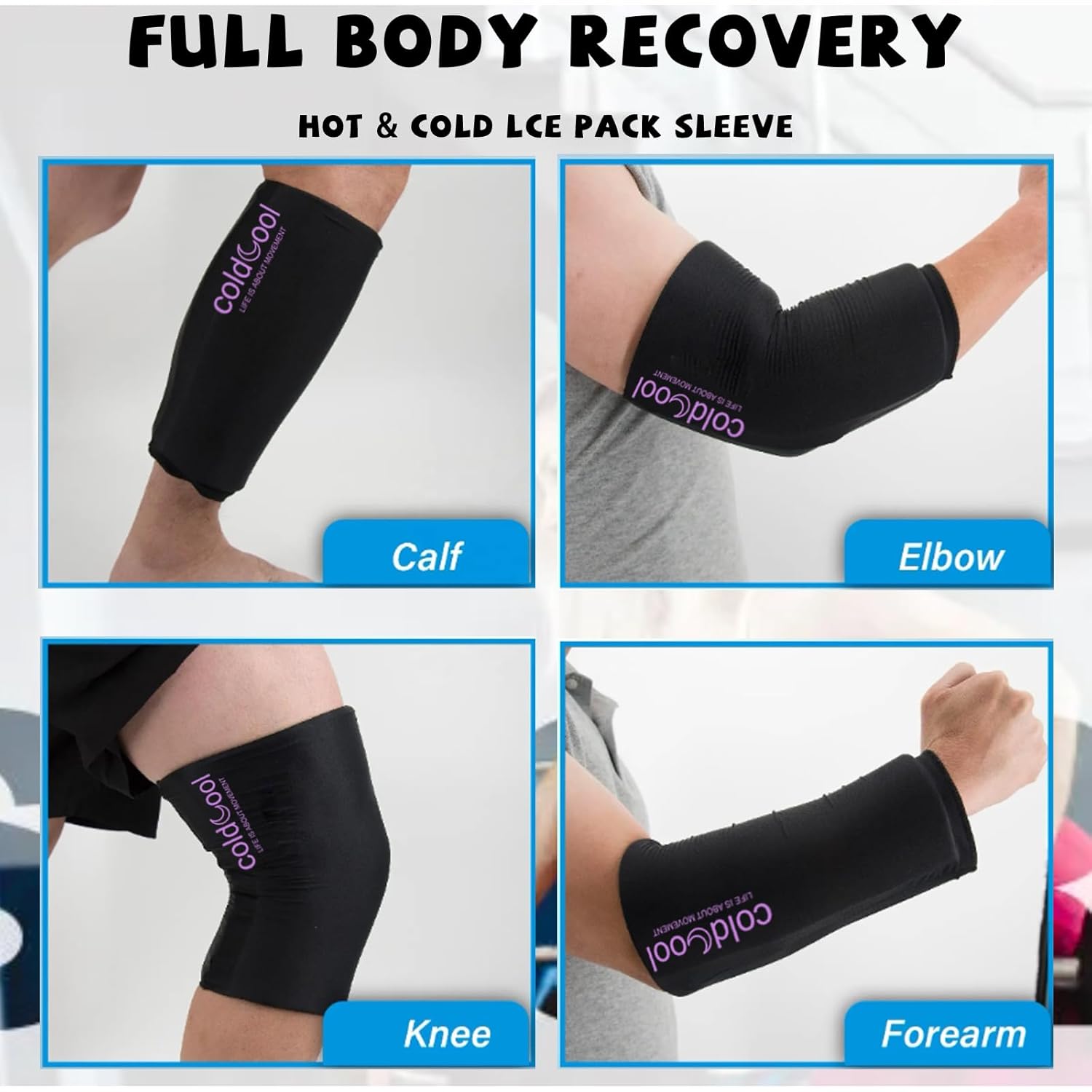 flexible-gel-cold-pack-wrap-with-360-compression-sleeve-for-knee-elbow-ankle-calf---reusable-ice-pack-brace-for-meniscus-acl-mcl-pain-relief-and-recovery-from-injuries-5