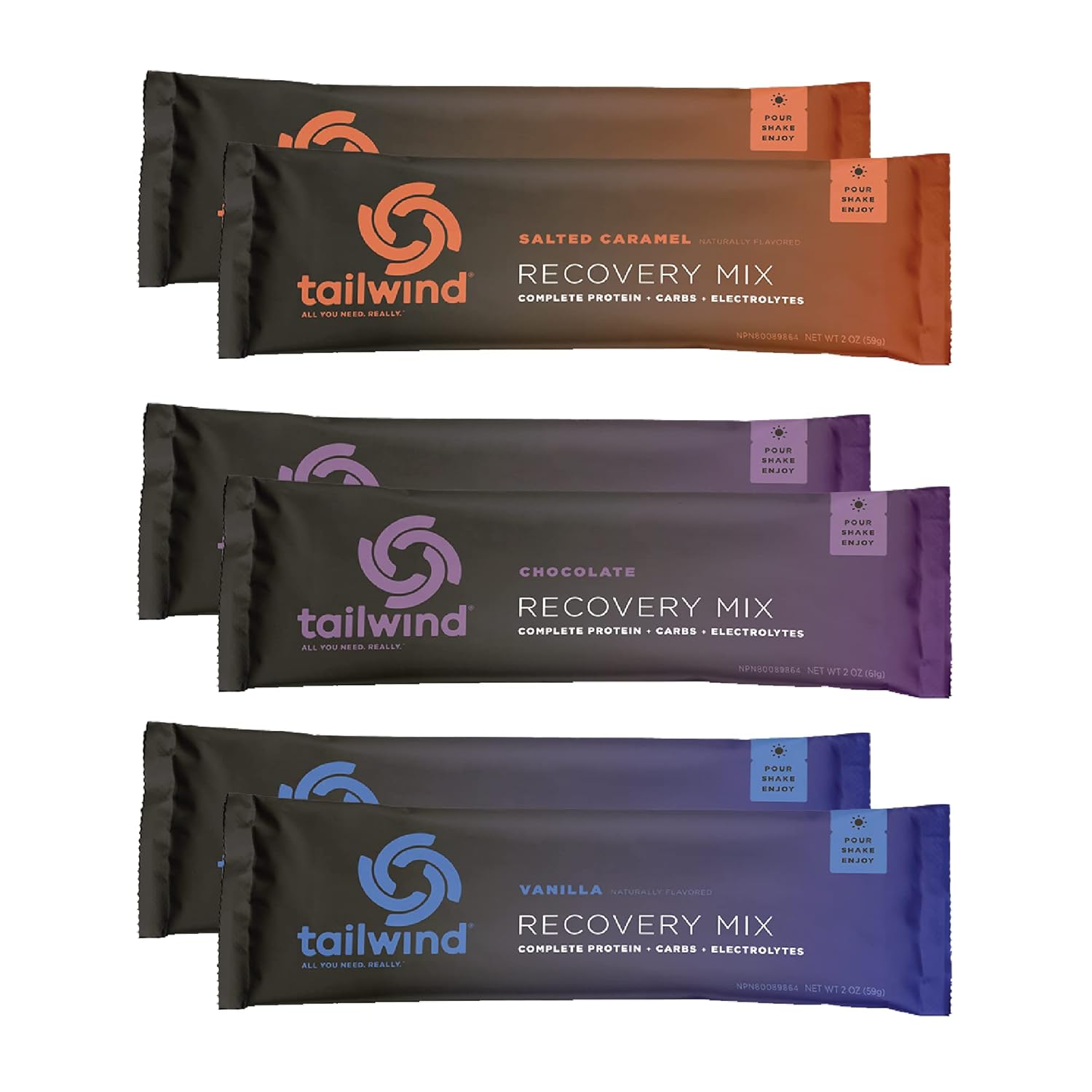 tailwind-nutrition-recovery-mix-single-serving-variety-pack---chocolate-vanilla-salted-caramel-flavors---6-pack-stick-packs-1