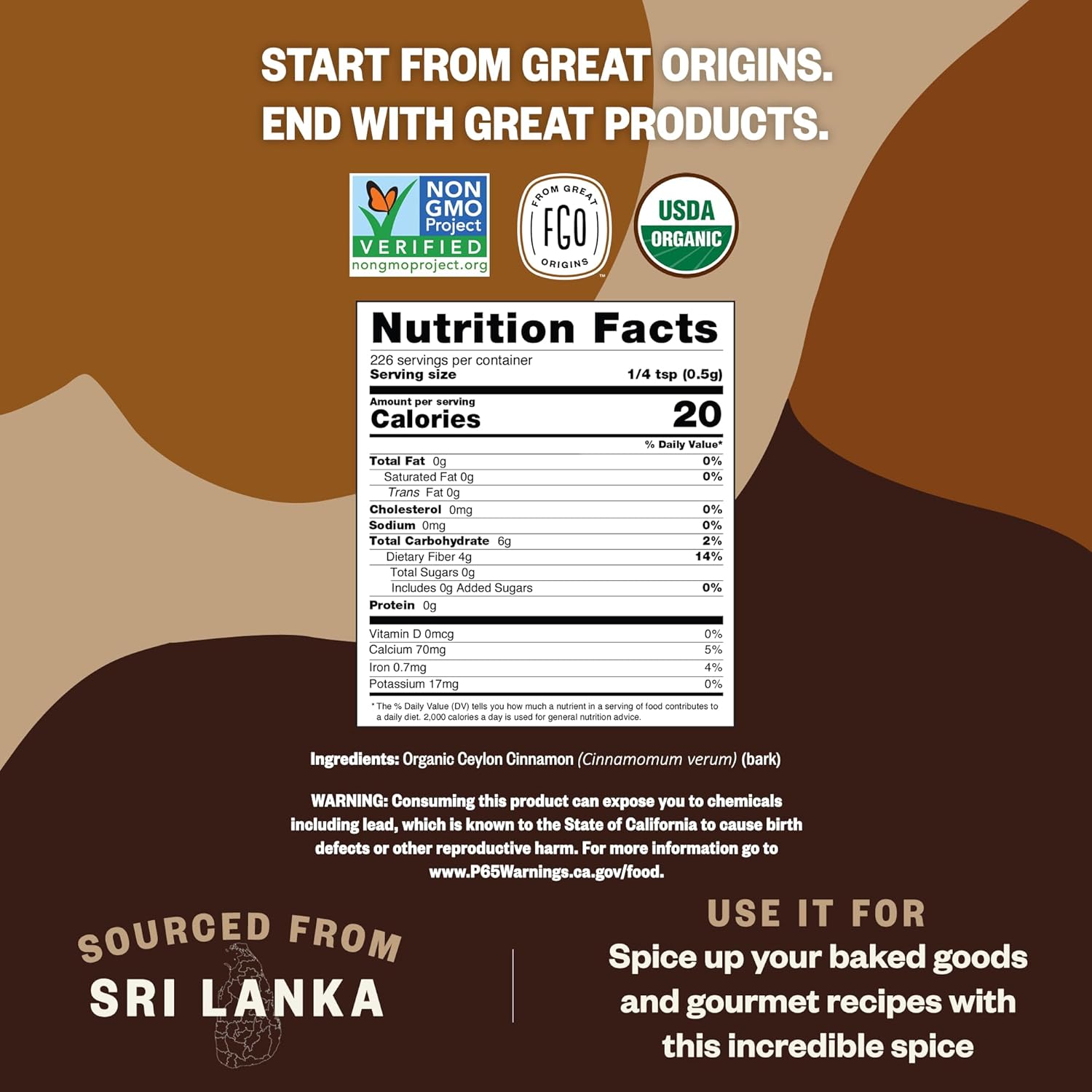 organic-ceylon-cinnamon-powder---16oz-pure-sri-lankan-spice-for-baking-cooking-drinks---non-gmo-additive-free---1-pack-4
