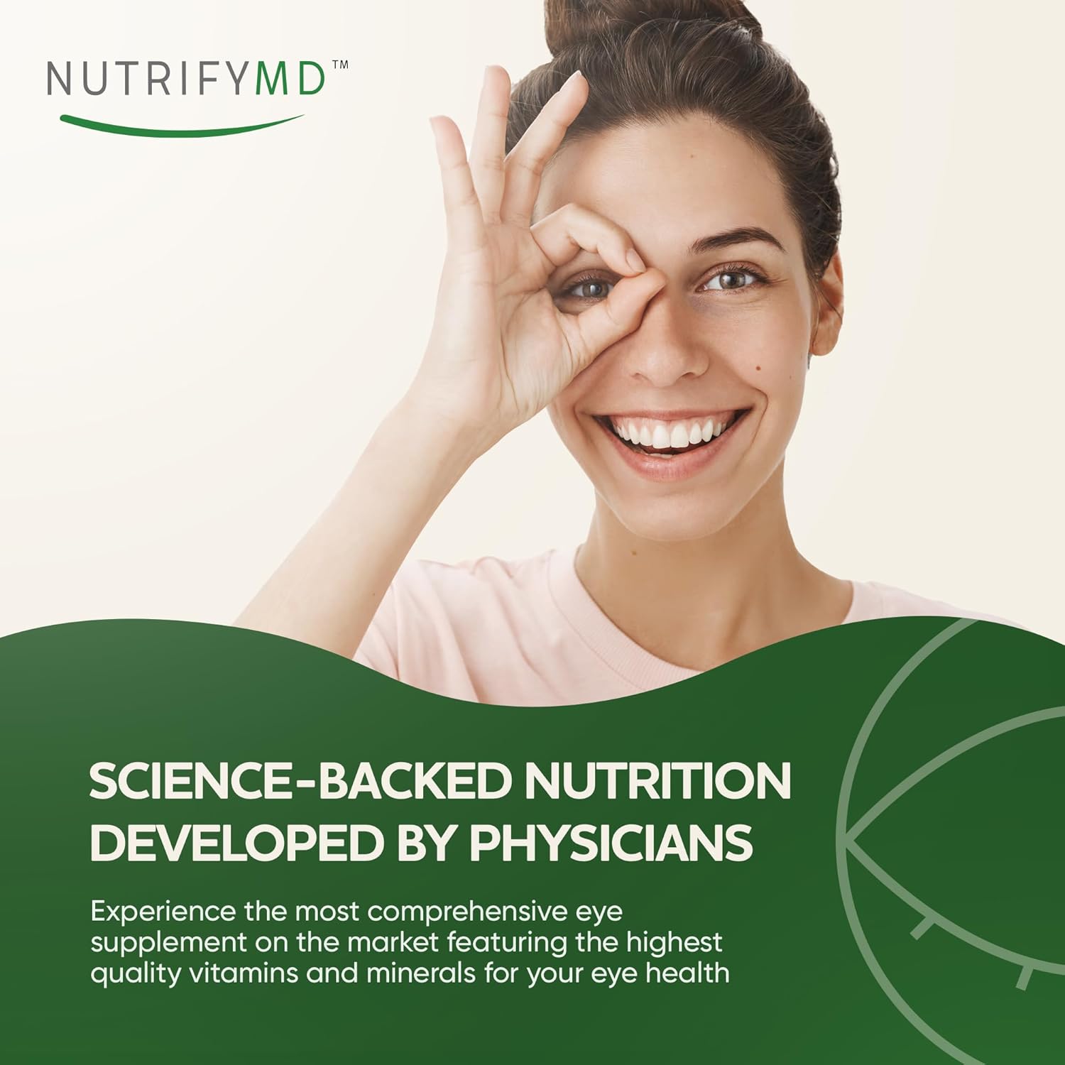 NutrifyMD Eye Health Supplement with Lutein, Zeaxanthin, Omega-3, B Vitamins - 60 Capsules - Espot.com.au