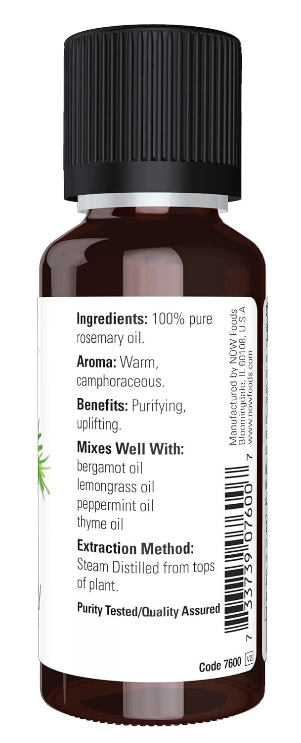 now-rosemary-essential-oil---100-pure-and-vegan-aromatherapy-scent---1-ounce-steam-distilled-oil-with-child-resistant-cap-2