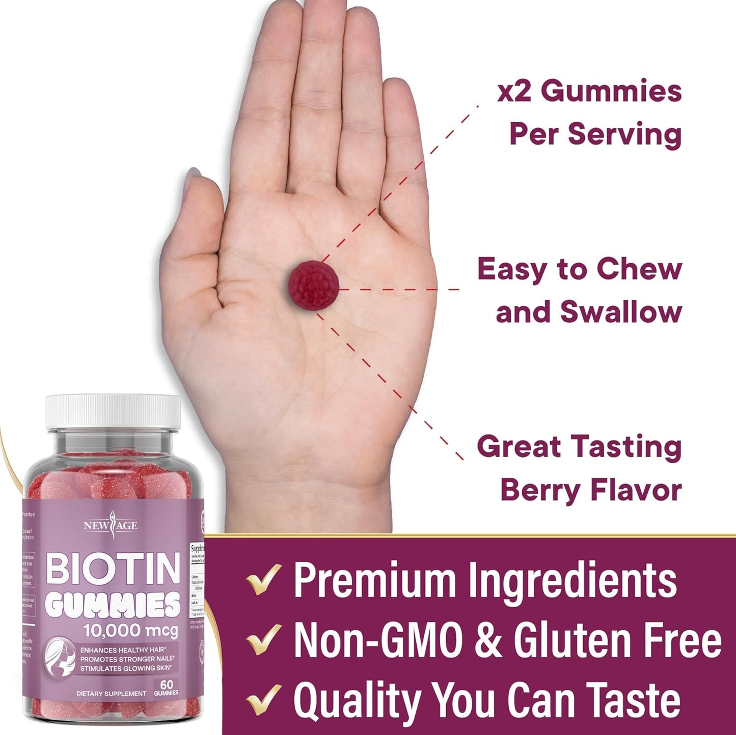 premium-biotin-gummies-for-hair-skin-nails---10000-mcg---non-gmo---made-in-usa---120-count---women-mens-supplement-5