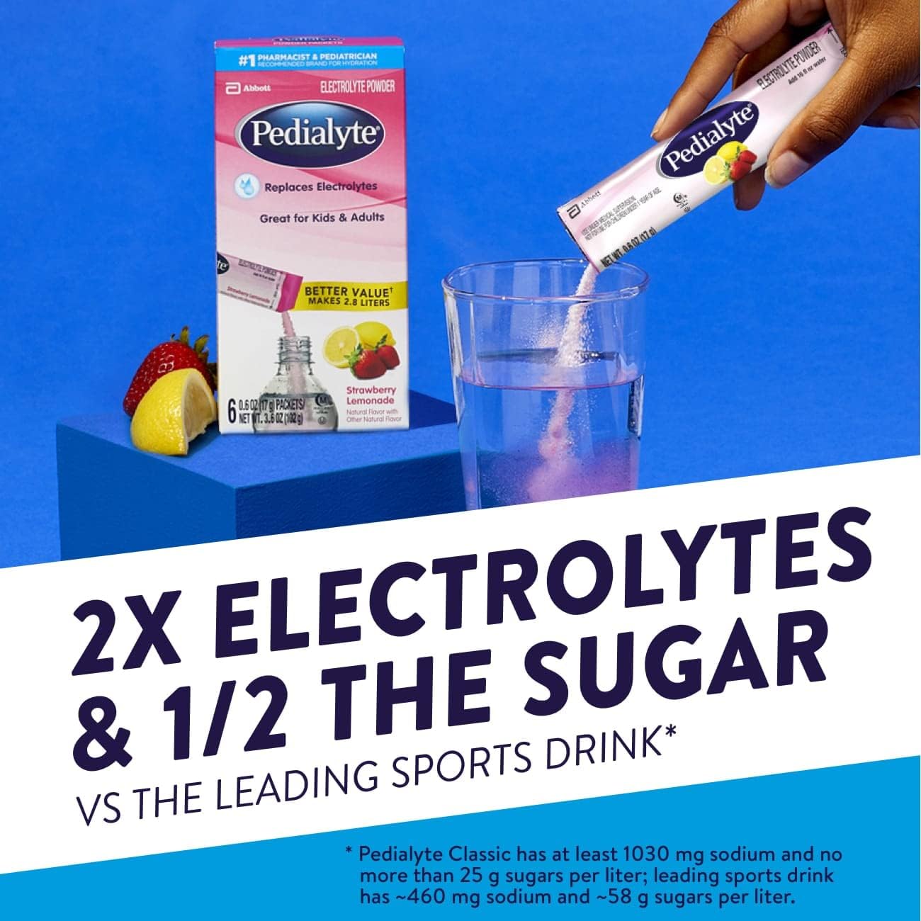 pedialyte-strawberry-lemonade-electrolyte-powder-packets---100-single-serving-hydration-drink-packets-3