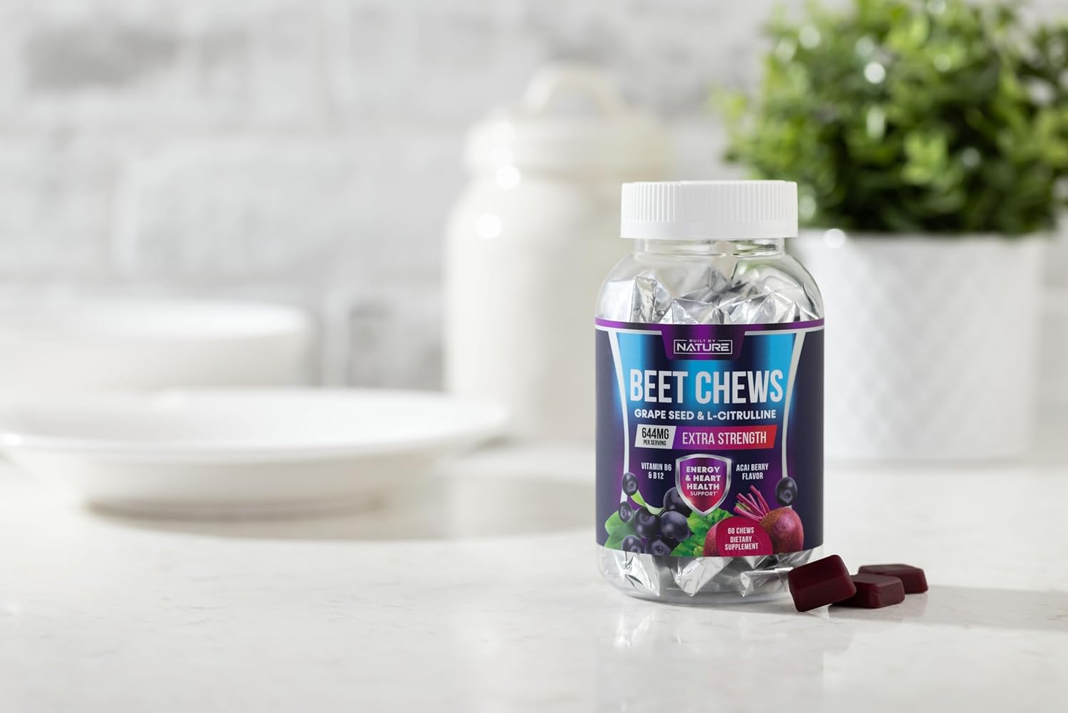 natural-heart-chews-with-beet-root-grape-seed-extract-non-gmo-beetroot-powder-acai-berry-flavor---60-gummies-for-blood-pressure-support-energy-boost-4