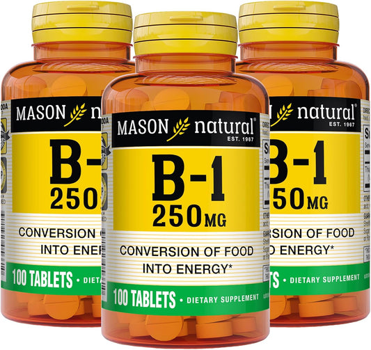 mason-natural-vitamin-b1-thiamine-250-mg---300-day-supply---support-energy-levels---100-tablets-x-3-pack---dietary-supplement-1
