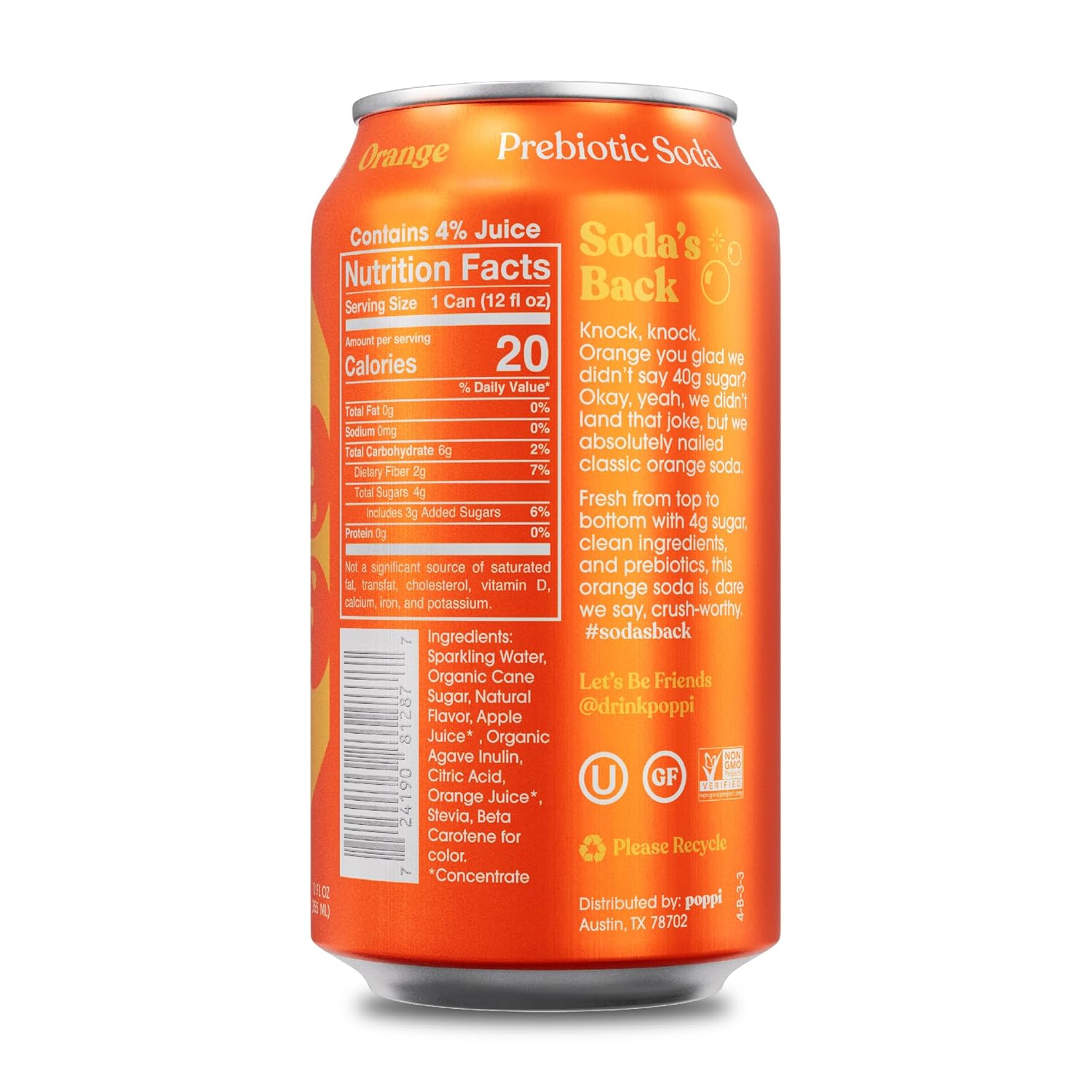 bulk-72-pack-poppi-sparkling-prebiotic-soda-variety-pack---strawberry-lemon-orange-cherry-limeade---apple-cider-vinegar-low-calorie-low-sugar---12oz-cans-4