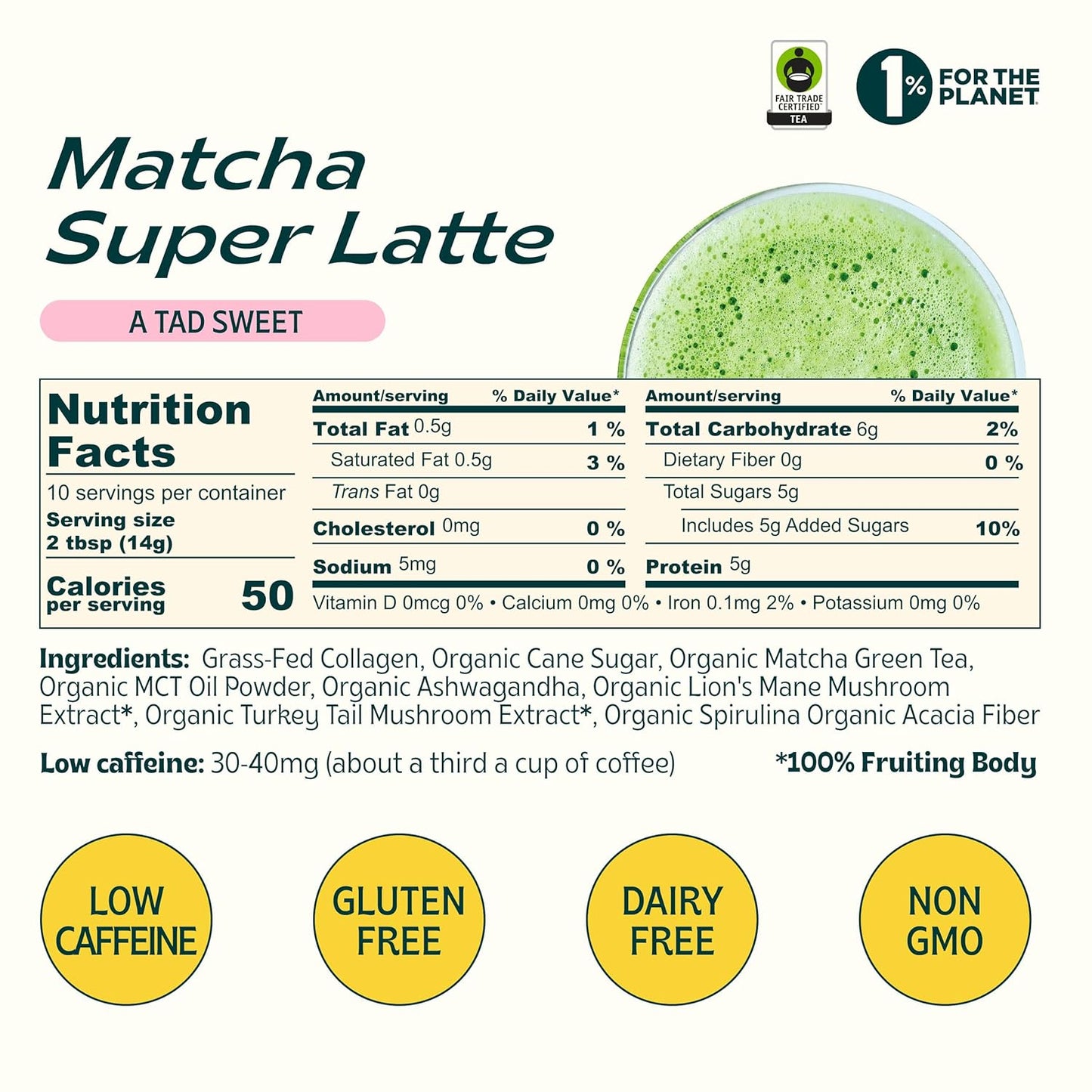 organic-mushroom-matcha-latte-powder-with-collagen-and-mct-oil---ceremonial-grade-green-tea-matcha-superfood-blend-10-servings-5