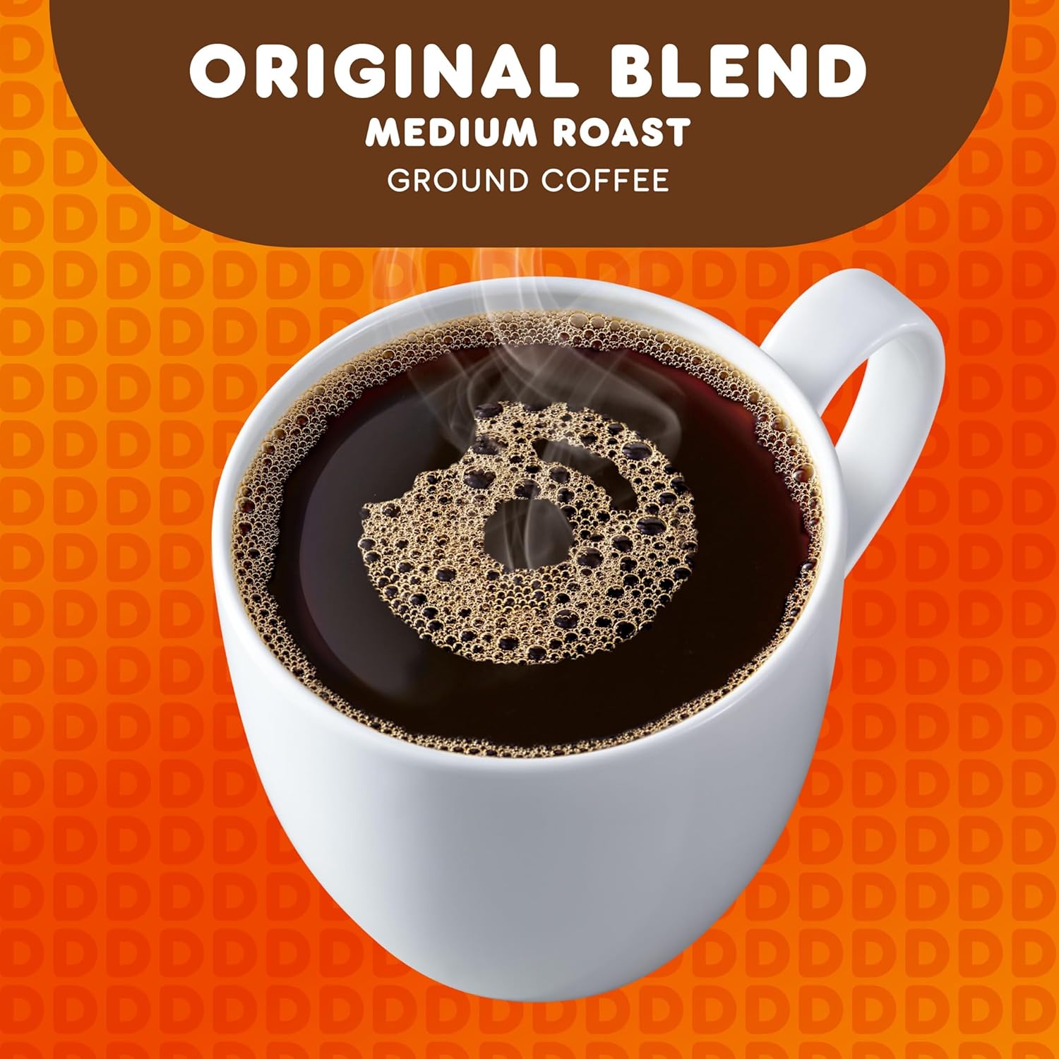 Dunkin' Original Blend Medium Roast Ground Coffee K-Cups, 30 oz - Convenient Single Serve Pods for a Delicious Morning Brew - Espot.com.au