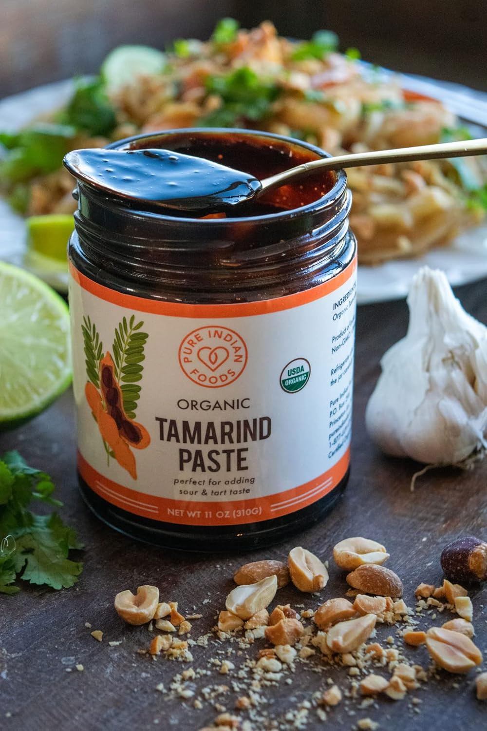organic-tamarind-paste-concentrate---sweet-sour-sauce-for-indian-chutney-thai-curry-gluten-free-no-sugar-glass-jar---1-pack-6