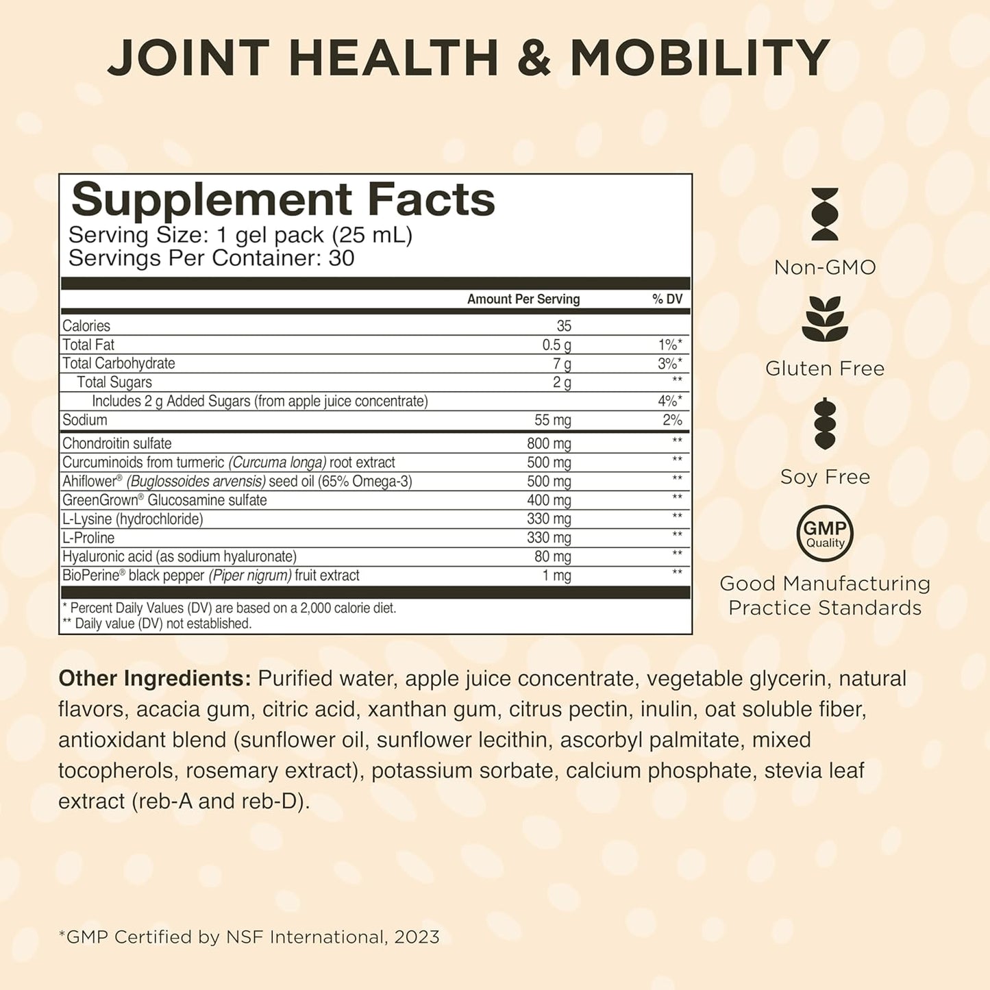 Healthycell Bioactive Multi + Joint Health & Mobility Bundle - Daily Vitamins + Joint Lubrication Supplement - Liquid Supplements for Maximum Absorption - 60 Gel Packs - Espot.com.au