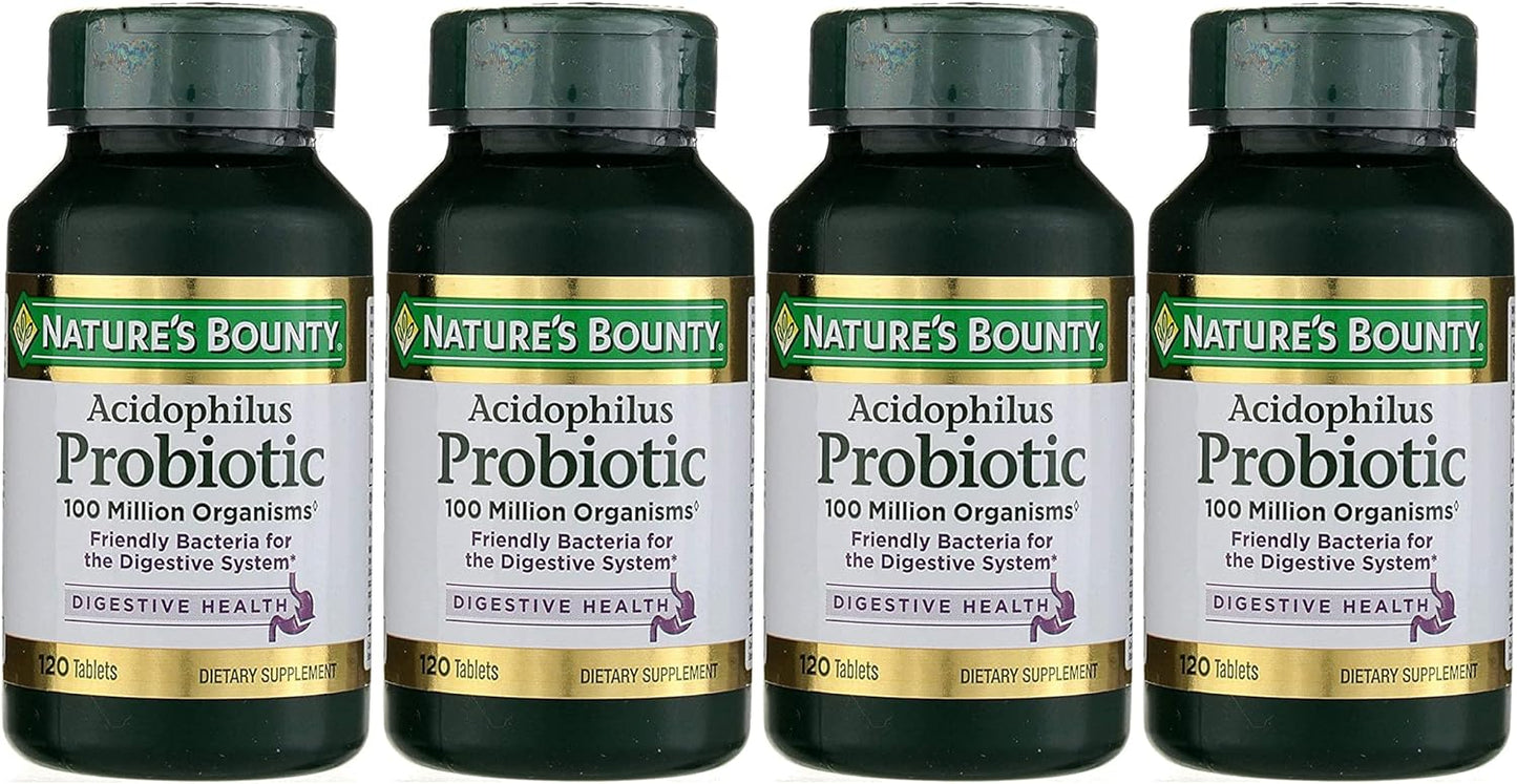 pack-of-4-natures-bounty-probiotics-acidophilus-dietary-supplement-for-digestive-intestinal-health---120-tablets-1