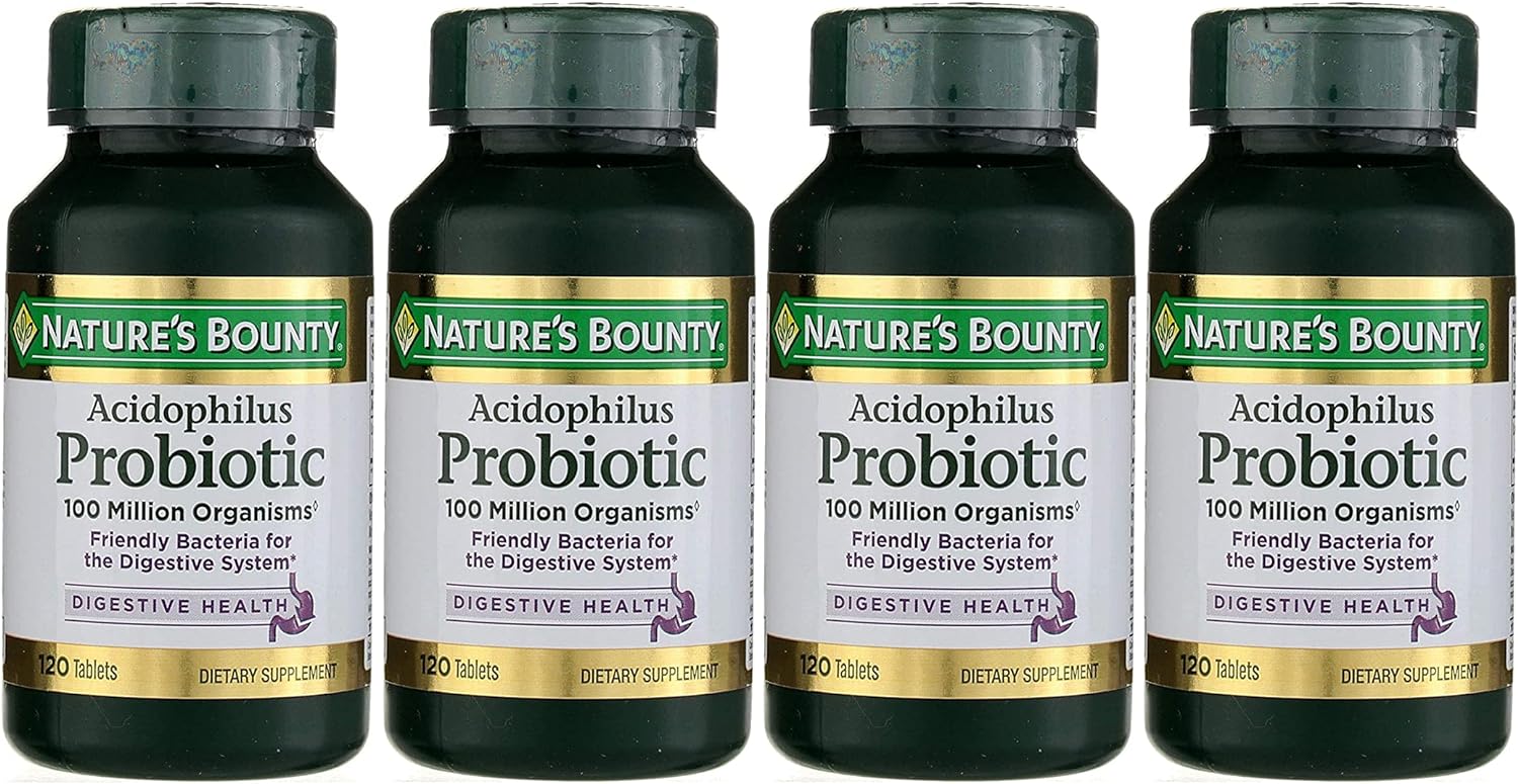 pack-of-4-natures-bounty-probiotics-acidophilus-dietary-supplement-for-digestive-intestinal-health---120-tablets-1