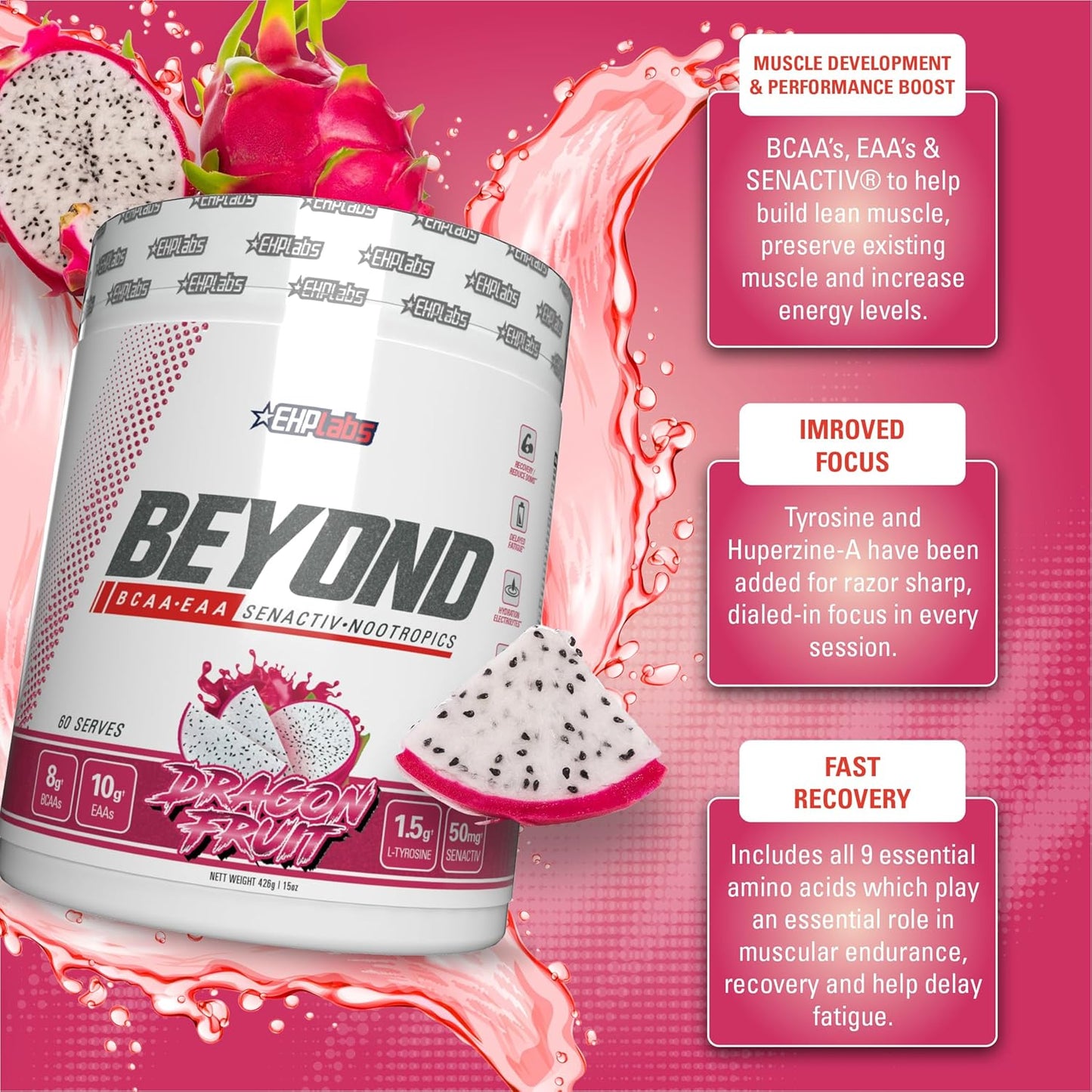 ehp-labs-beyond-bcaa-powder---dragon-fruit-flavor---essential-amino-acids-for-post-workout-recovery---10g-supplement---60-servings-4