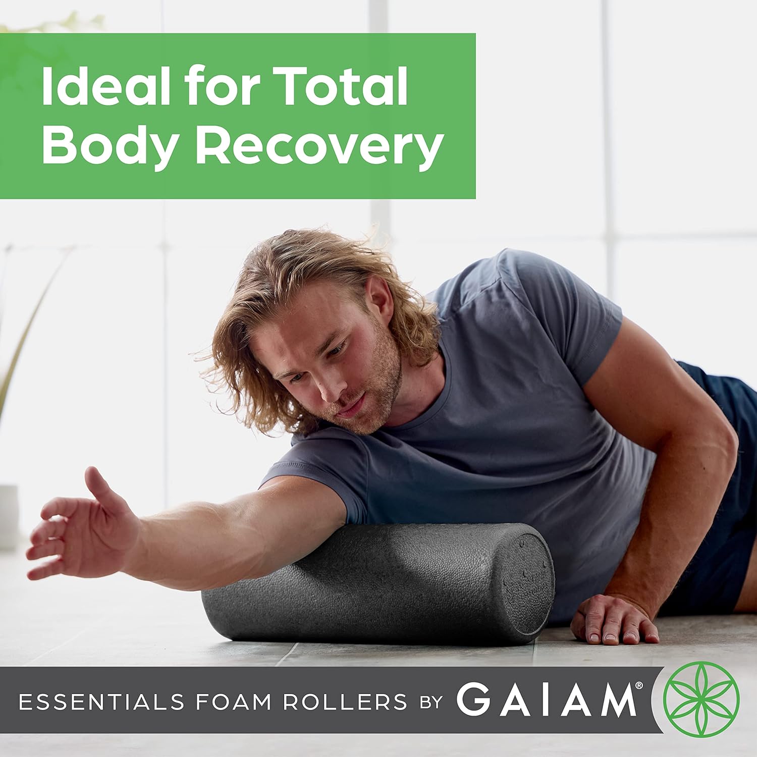 high-density-firm-foam-roller-for-back-pain-relief-muscle-recovery---gaiam-essentials-deep-tissue-massager-6