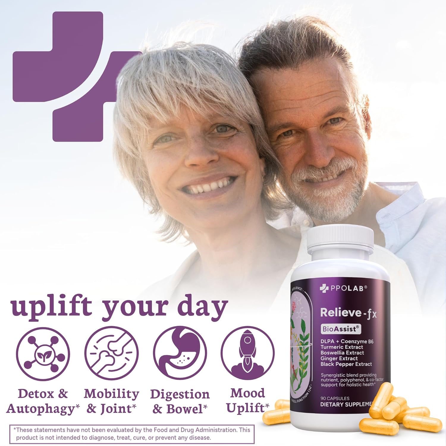 Extra Strength Turmeric Curcumin Supplement with Boswellia, Ginger, DLPA - 90 Vegan Capsules for Inflammation, Joint Support, Mood Relief, and Digestion - Espot.com.au
