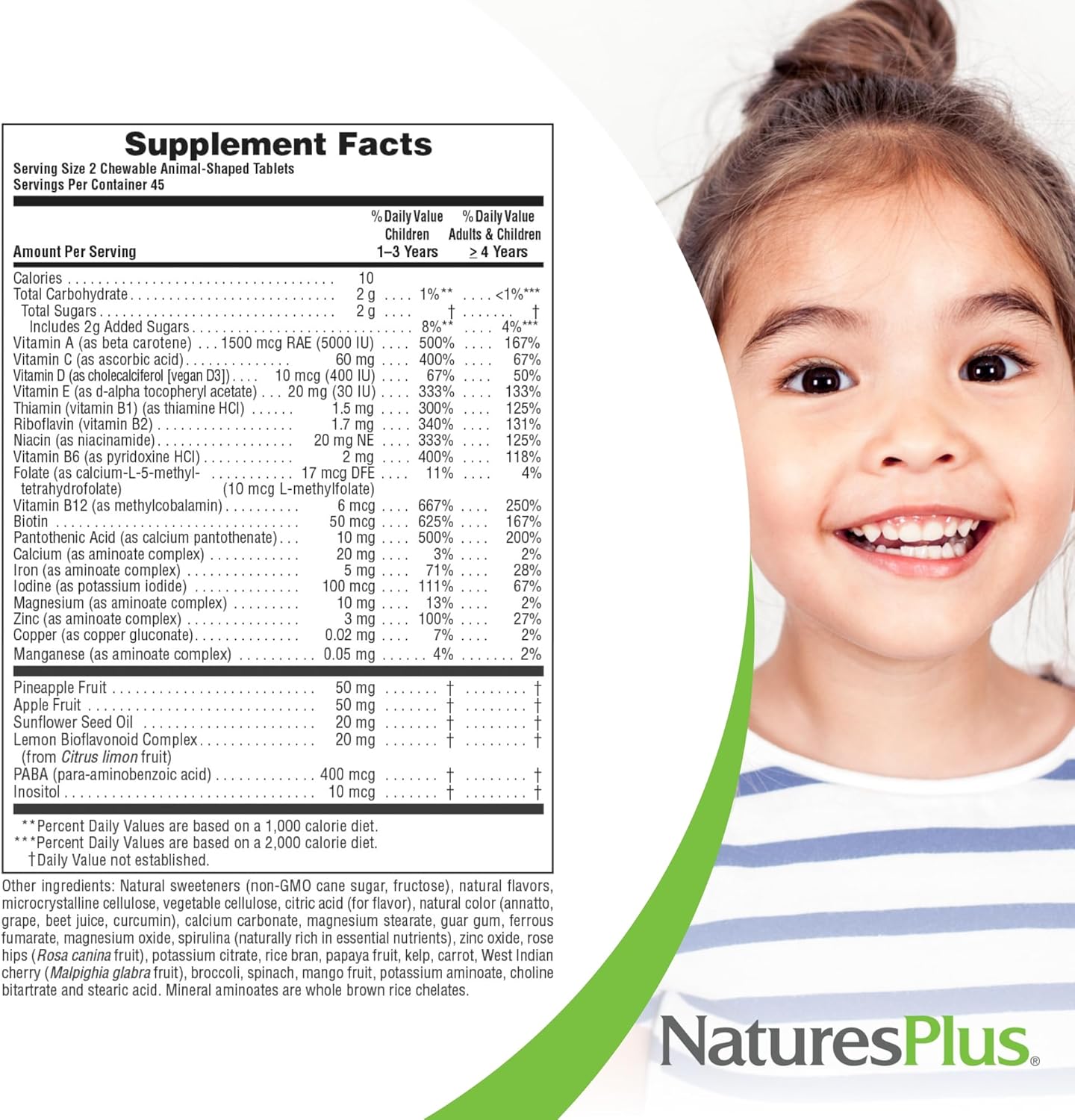 natures-plus-animal-parade-childrens-multivitamin-chewables---90-animal-shaped-tablets---vegan-gluten-free---natural-assorted-flavors---45-servings-5