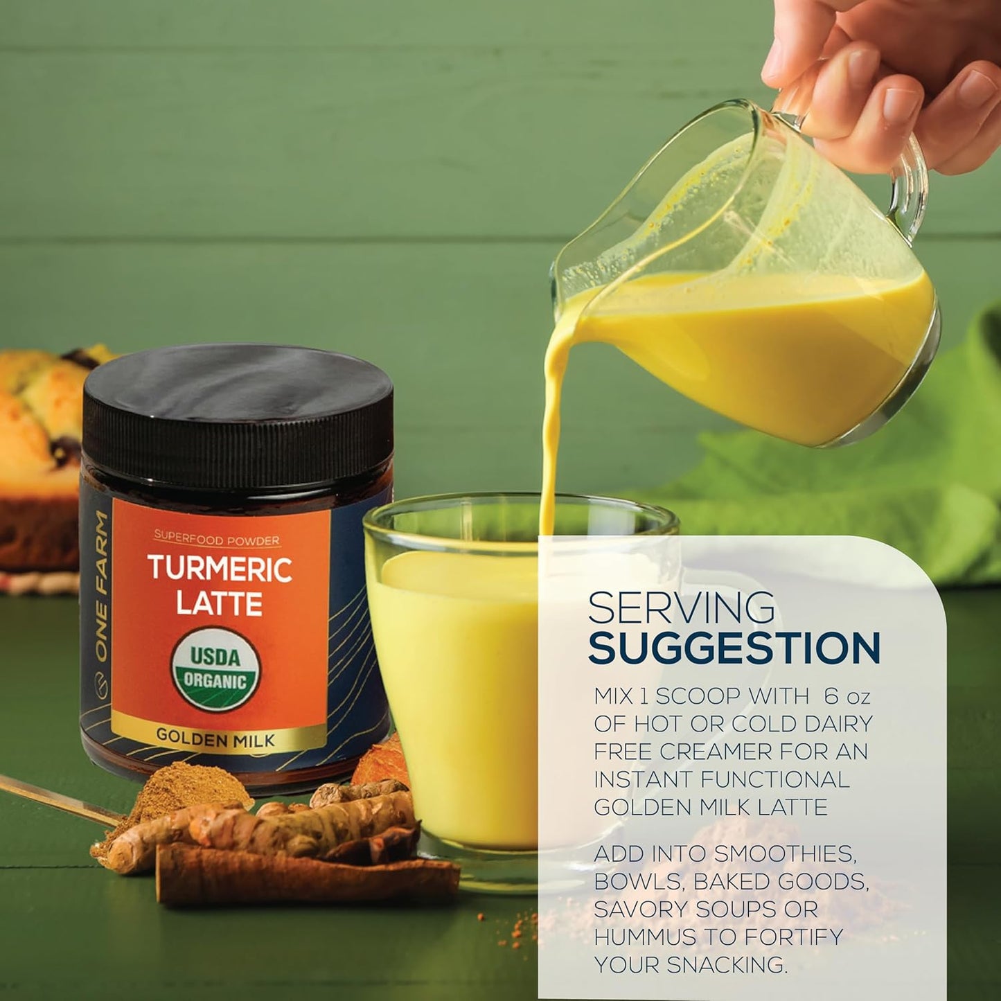 organic-turmeric-latte-powder-with-lions-mane-and-ashwagandha---45-servings-in-resealable-glass-jar---high-curcuminoid-content-for-golden-milk-4