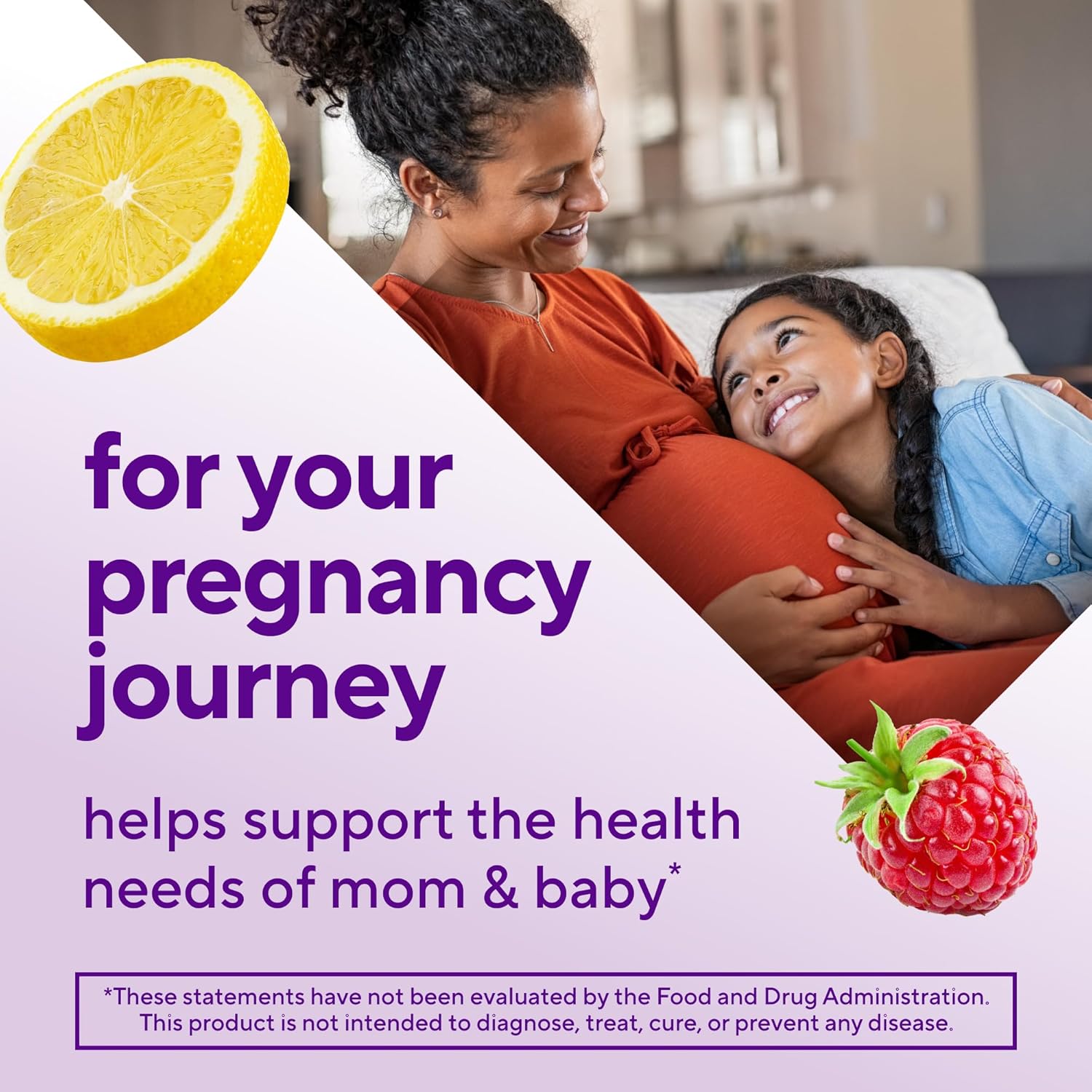 vitafusion-prenatal-gummy-vitamins-with-folate-and-dha-90-count---raspberry-lemonade-flavored-pregnancy-vitamins-for-women---americas-1-gummy-brand---45-day-supply-3