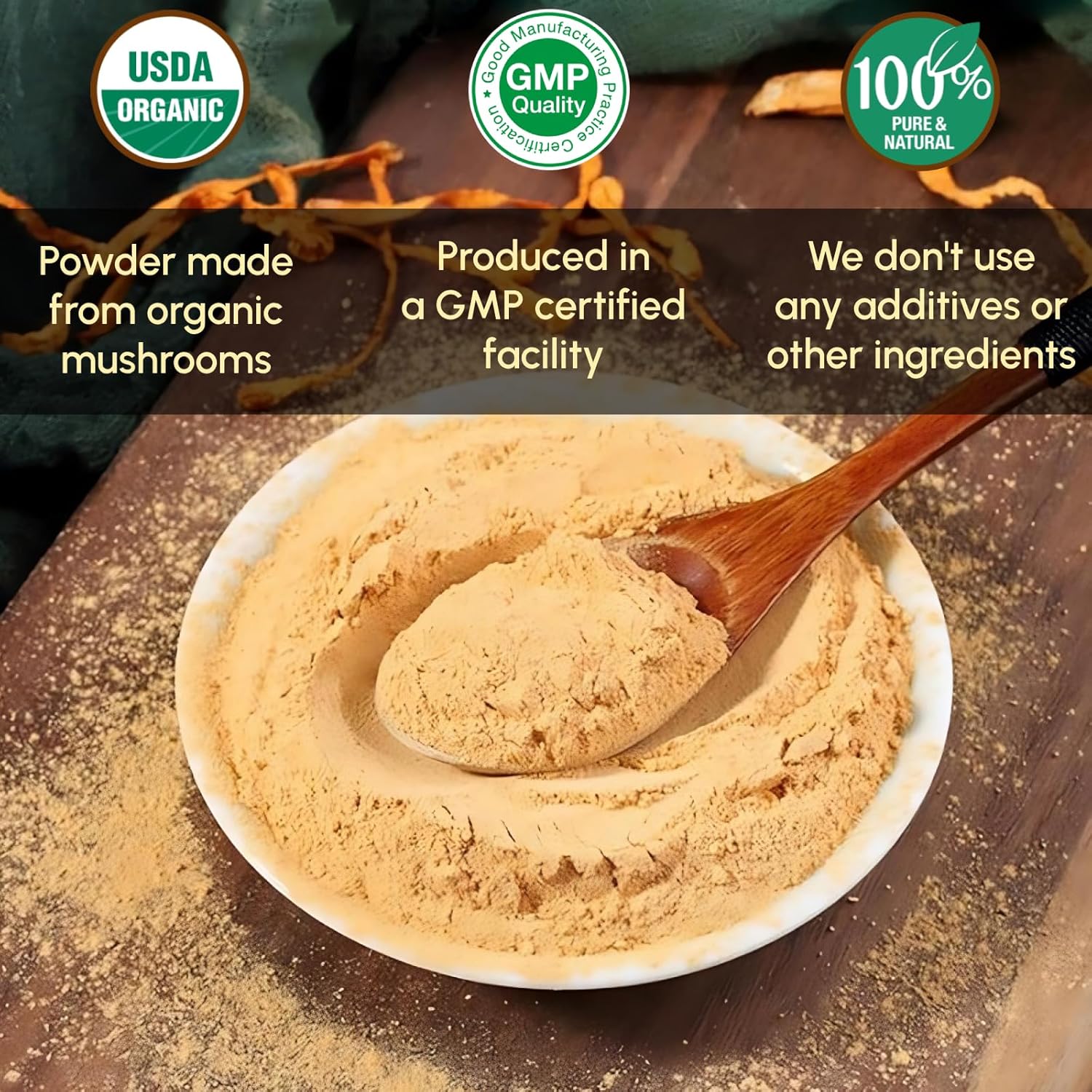 organic-cordyceps-militaris-powder-8-oz---pure-supplement-for-immune-support-rich-in-polysaccharides---beleon-goods-for-life-3