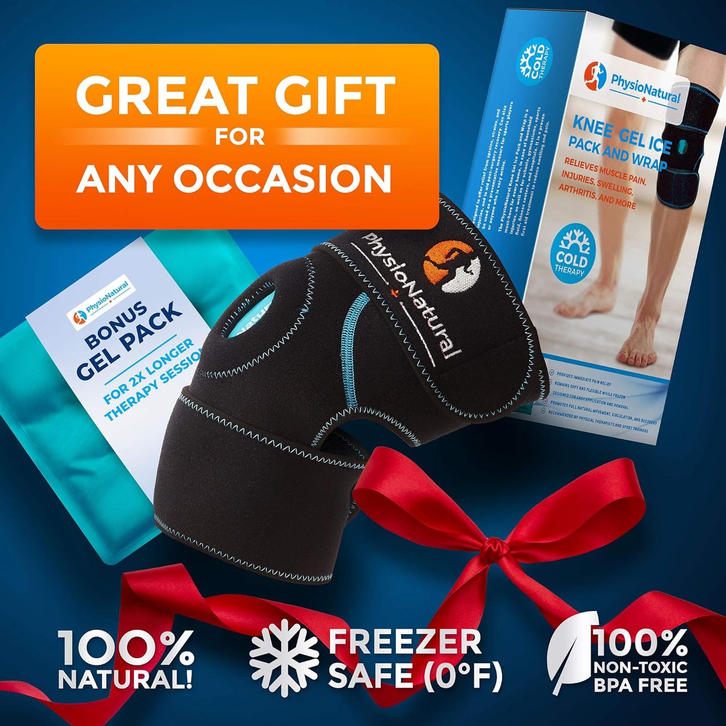 physionatural-knee-ice-pack---reusable-gel-wrap-for-leg-injuries-swelling-arthritis-meniscus-tear-acl---cold-compress-therapy-for-knee-pain-relief-surgery-recovery-8