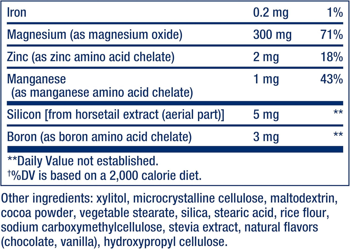 Chewable Bone Restore Calcium Supplement for Bone Health, 60 Tablets - Includes Calcium, Vitamin D, Minerals - Gluten Free & Non-GMO - Espot.com.au