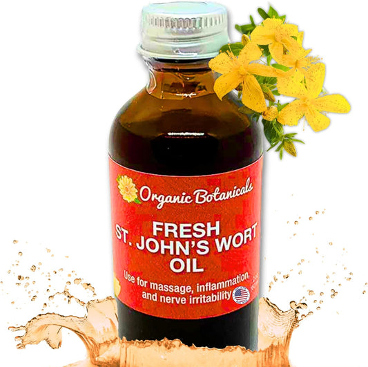 wild-harvested-st-johns-wort-oil---natural-solution-for-nerve-discomfort-skin-issues-wound-care-scar-stretch-marks---face-body-hair-massage-oil---2-oz-1