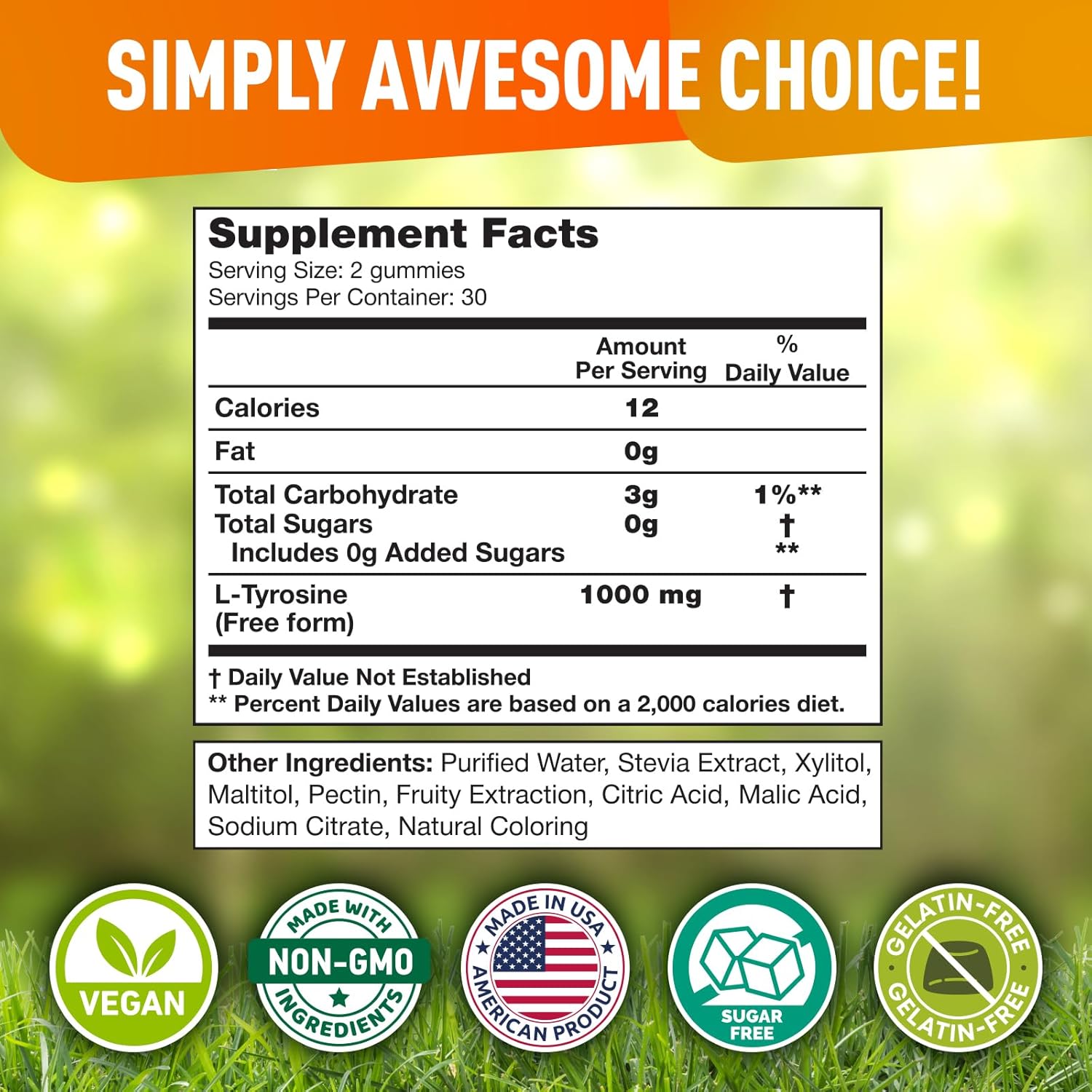 l-tyrosine-1000mg-gummies---natural-focus-energy-supplement-for-kids-adults---vegan-l-tyrosine-supplement-with-500mg-per-gummy---60-count-3