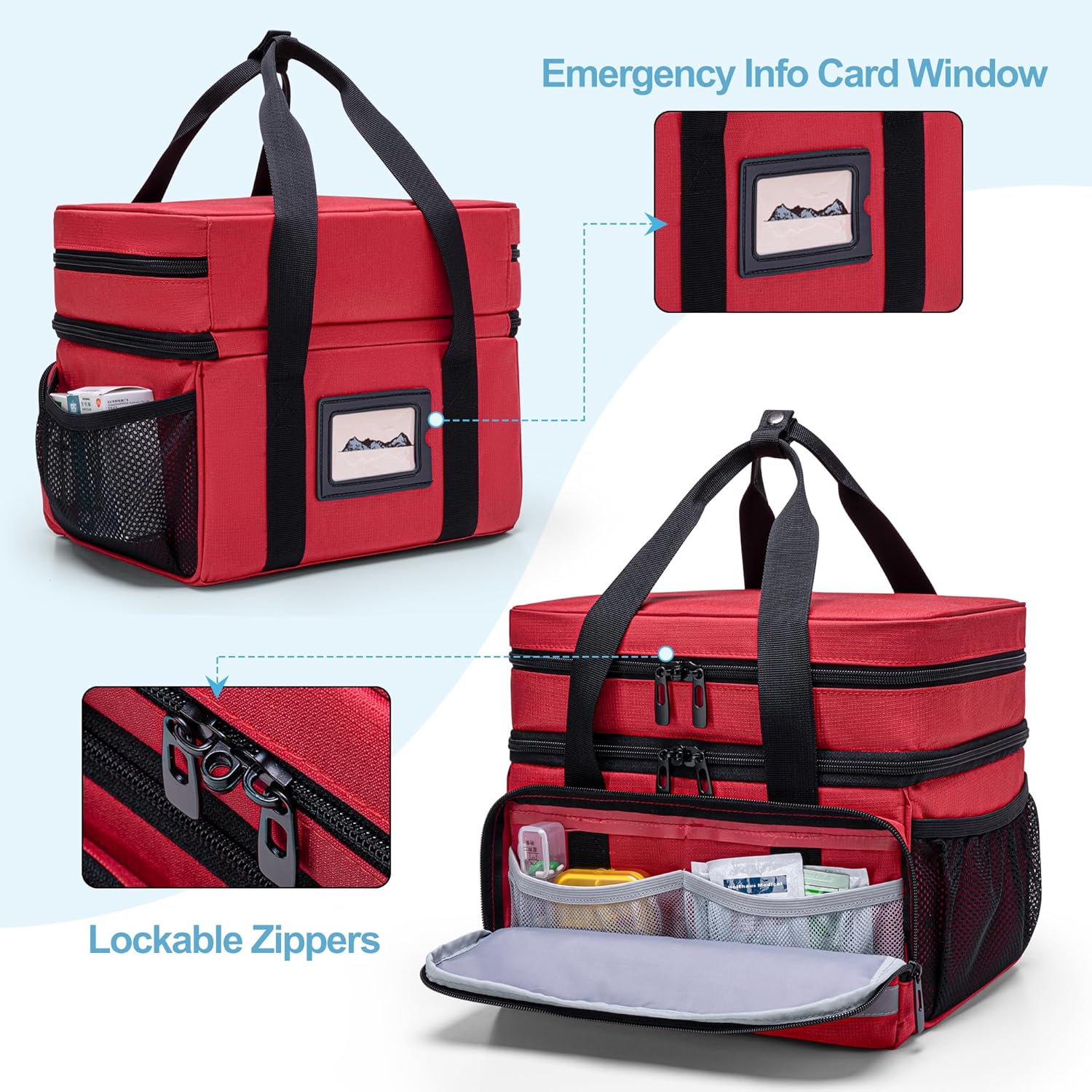 curmio-double-layers-pill-bottle-organizer-bag-with-lockable-zippers---red-travel-friendly-medication-storage-case-for-prescription-bottles-and-medical-supplies-4