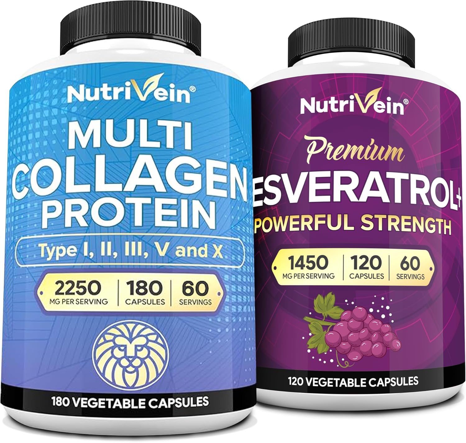 bundle-nutrivein-premium-multi-collagen-capsules-resveratrol-supplement---high-absorption-trans-resveratrol-for-mobility-multi-collagen-peptides-for-repair-well-being-1