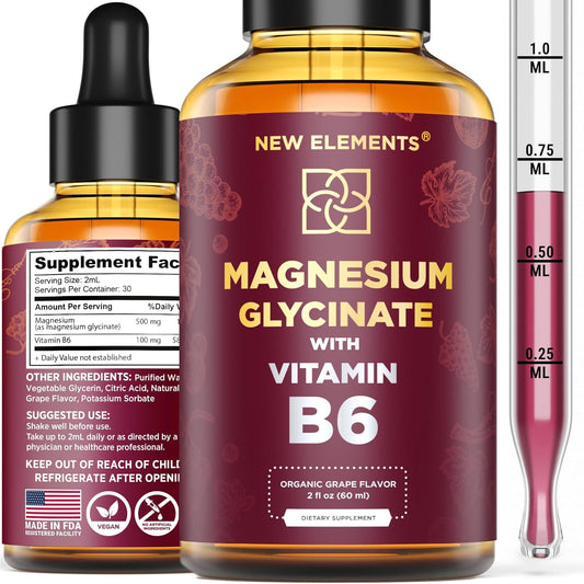 liquid-magnesium-glycinate-drops-with-vitamin-b6---500mg-magnesium-supplement-100mg-vitamin-b6---non-gmo-gluten-free---stress-relief-sleep-relaxation---muscle-heart-support---natural-vegan-formula-1