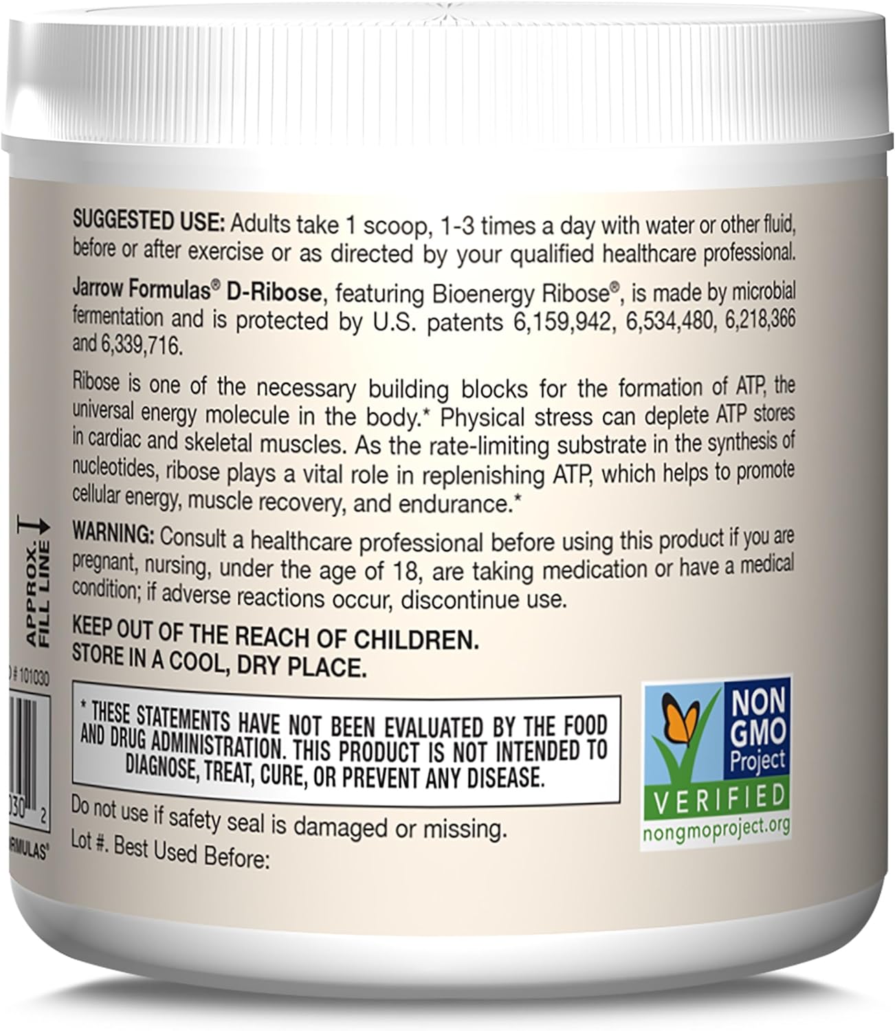 jarrow-formulas-d-ribose-powder-200g---muscle-recovery-energy-supplement---pure-vegan-non-gmo---90-servings-x12-9
