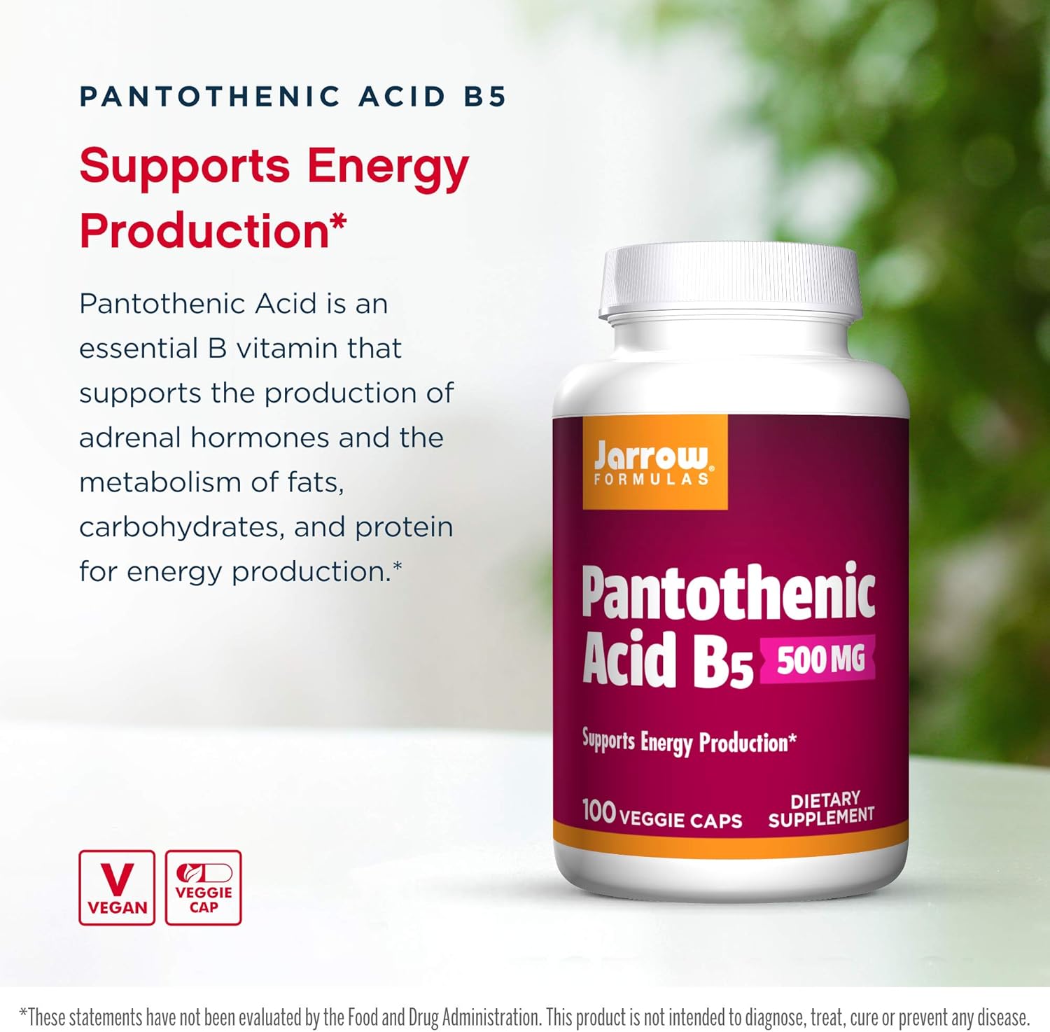 jarrow-formulas-pantothenic-acid-b5-500-mg---100-veggie-capsules-x-3-packs---essential-b-vitamin-for-energy-metabolism-support-3