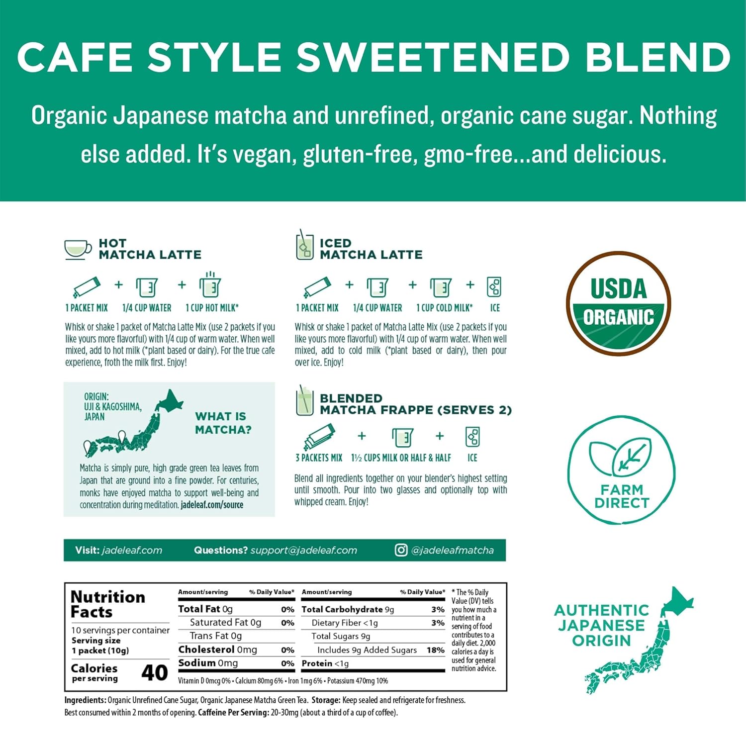 jade-leaf-matcha-latte-mix-bundle---500g-canister-10ct-stick-packs---sweetened-green-tea-powder-for-cafe-style-lattes-3