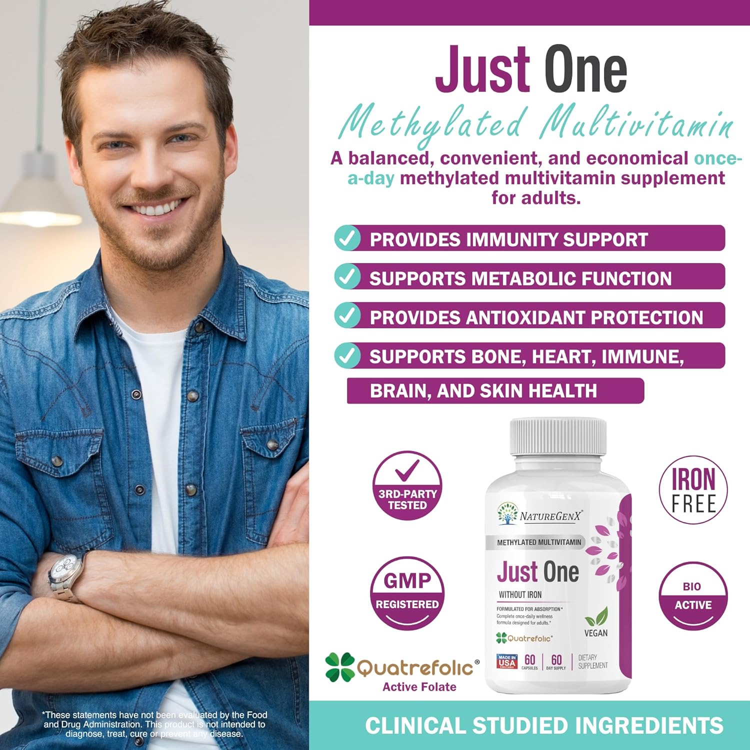 naturegenx-methylated-multivitamin---60-caps---pure-methyl-b12-methylfolate---iron-free---men-women---gluten-free---2-months-supply-2