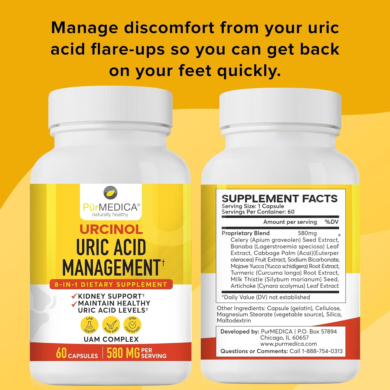 joint-support-supplement-with-uric-acid-formula---pack-of-3-60ct-each---featuring-turmeric-acai-banaba-celery-seed-yucca-stalk---purmedica-urcinol-4