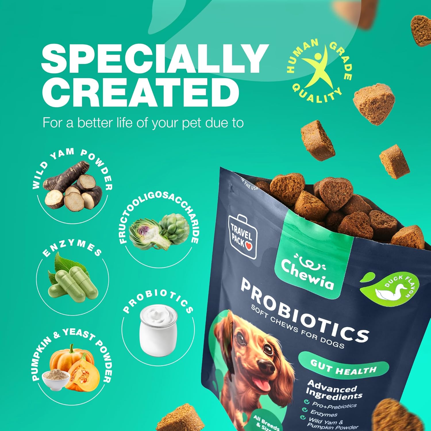 dog-probiotic-chews-for-gut-health-immunity-and-allergies---digestive-enzymes-for-itchy-skin-and-yeast-balance---coprophagia-deterrent---180-probiotic-treats-5
