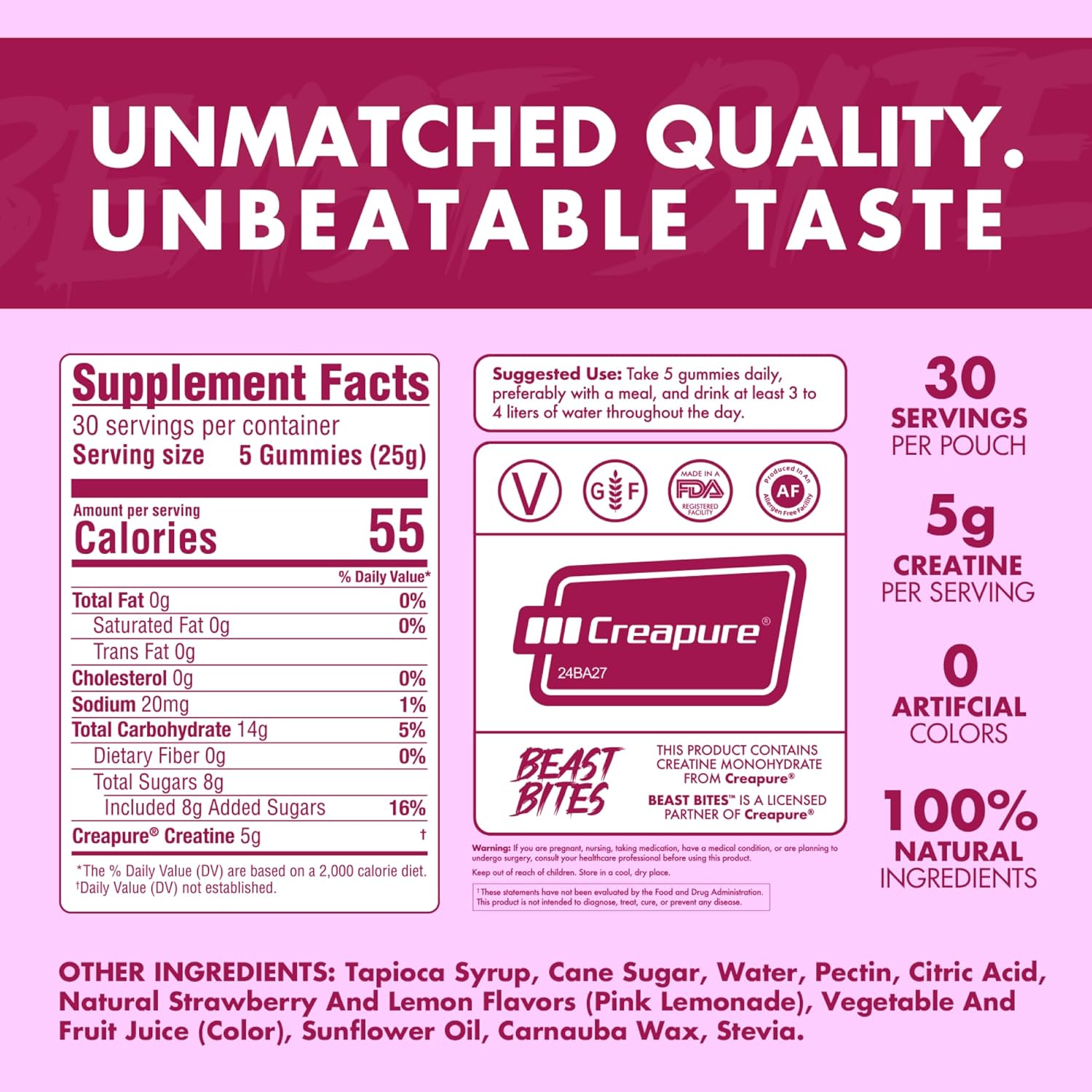 pink-lemonade-creatine-gummies---5g-creatine-monohydrate---vegan-low-calorie---made-in-usa---30-servings-6