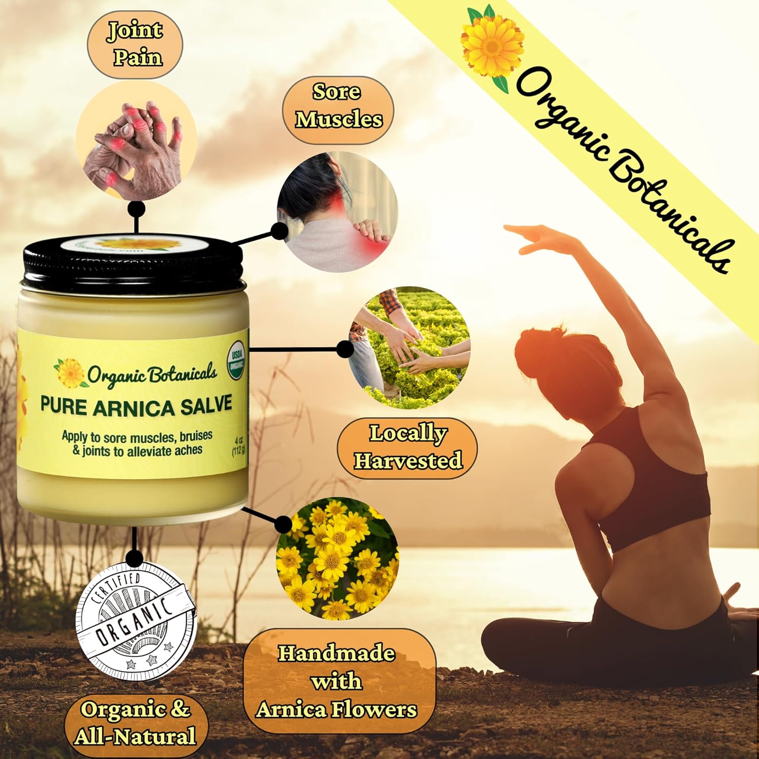 8-oz-organic-arnica-salve-for-sore-muscles-joints-bruising-swelling-sprains-natural-botanicals-cream-for-pain-relief-2