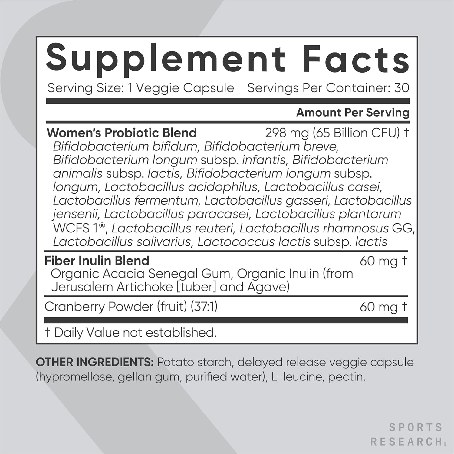 Vegan Probiotic Bundle: Daily Digestive Support with Enzymes & Ginger, Women's Probiotics with Prebiotics - 125 Billion CFU in Total - Espot.com.au