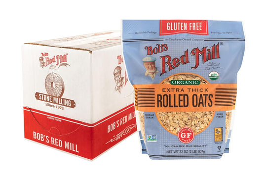 organic-gluten-free-extra-thick-rolled-oats---32oz-pack-of-4-by-bobs-red-mill---non-gmo-vegan-kosher---whole-grain-breakfast-option-1