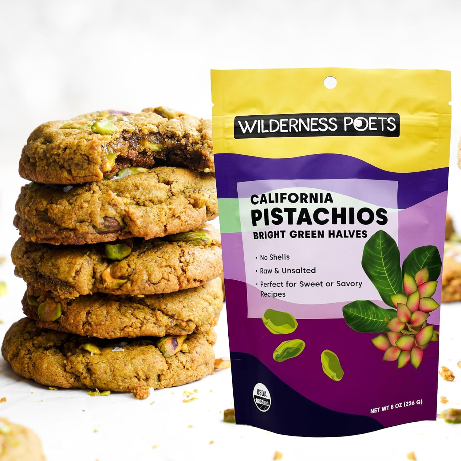 organic-california-pistachio-nut-halves---2-pound-bag-of-bright-green-nuts-from-wilderness-poets-no-salt-added-7