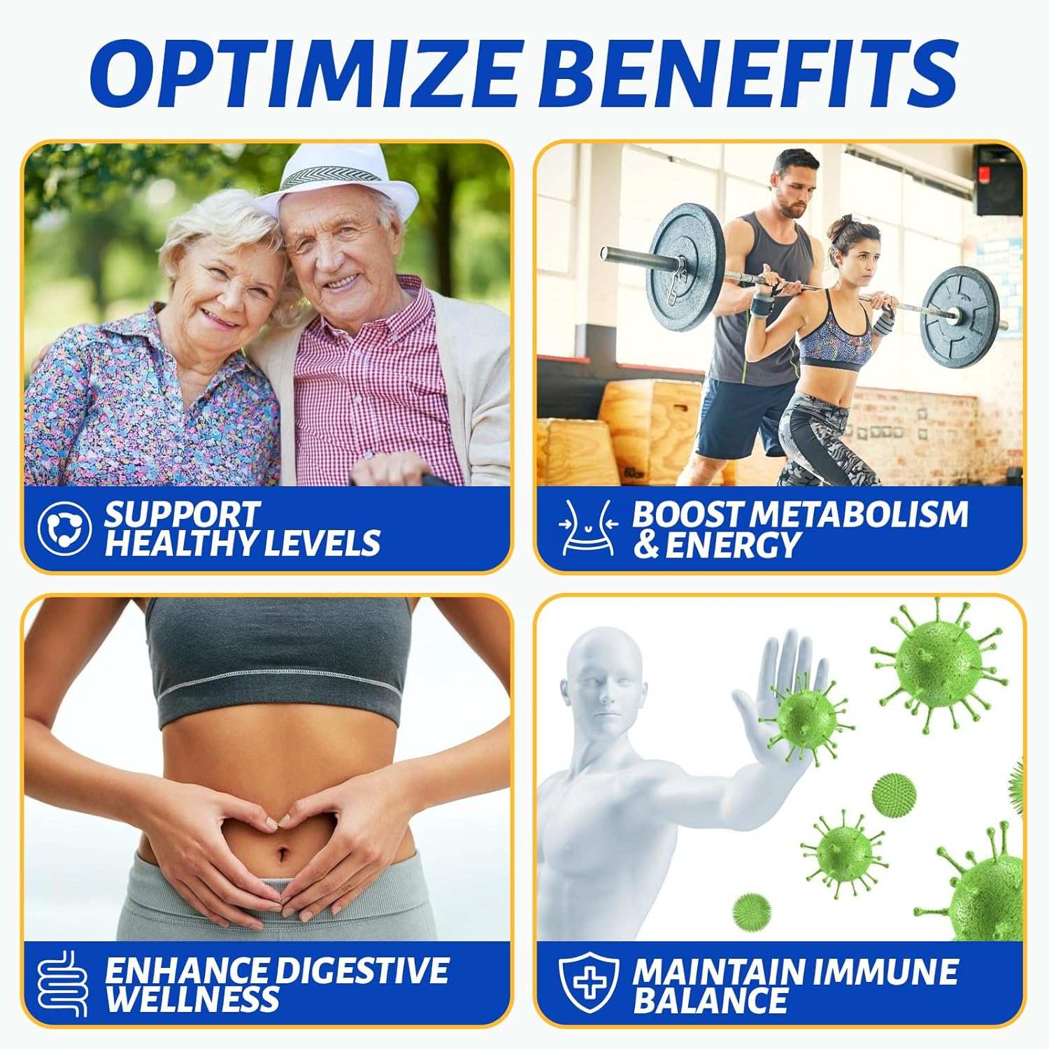 High Strength Berberine 1500MG Supplement with Citrus Bergamot - Boost Metabolism, Support Immune System, Healthy Weight Management - Vegan, Organic, Non-GMO - 180 Capsules - Espot.com.au