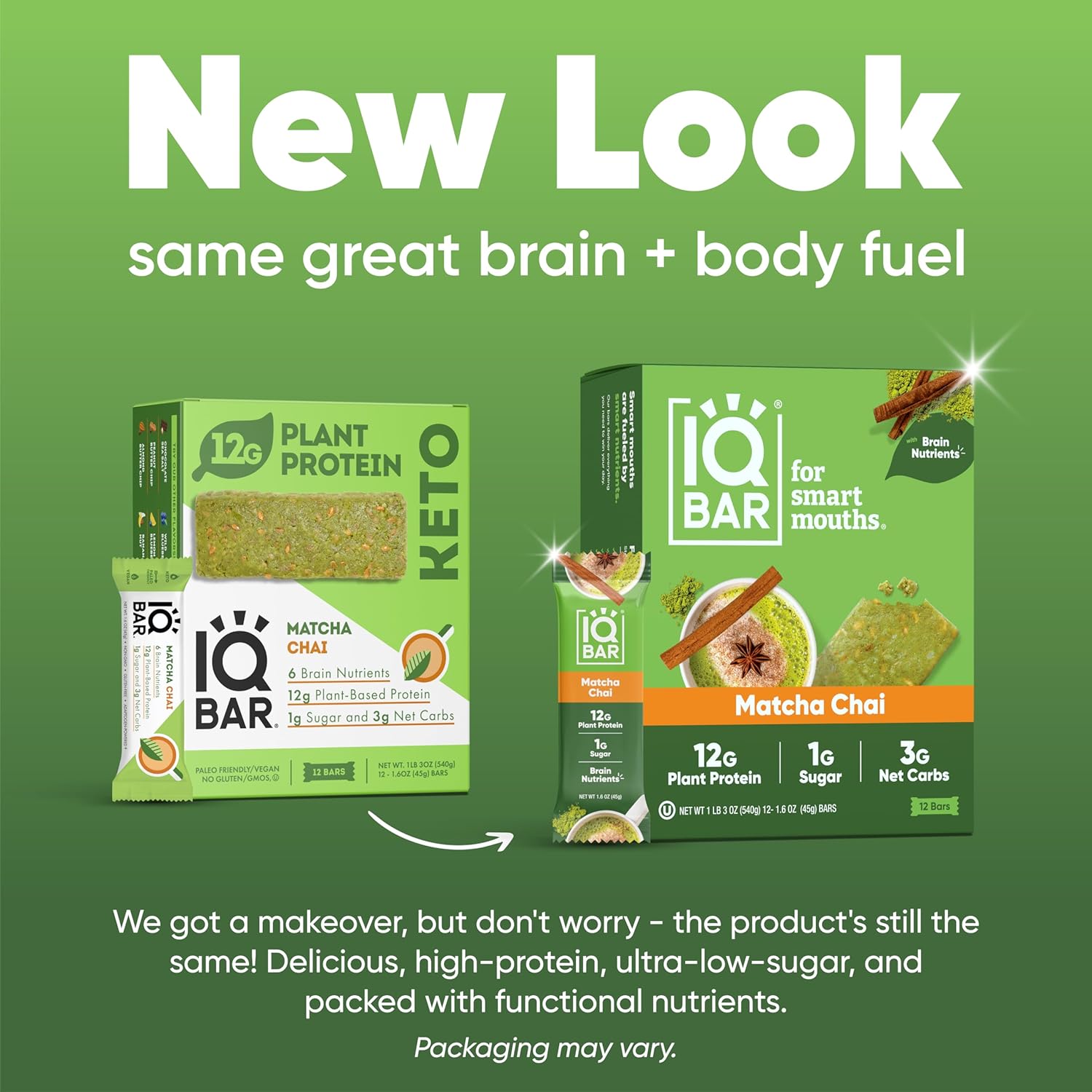 iqbar-brain-and-body-keto-protein-bars-variety-pack---12-count---banana-nut-matcha-chai-wild-blueberry---low-carb-high-fiber-vegan-meal-replacement-bars-3