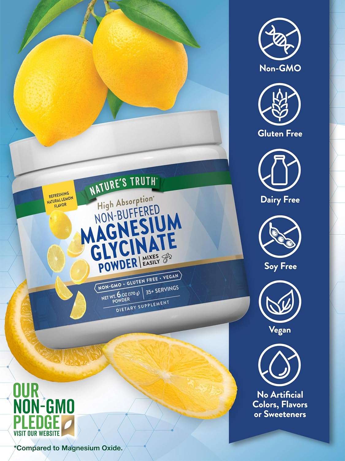 6-oz-lemon-flavored-magnesium-glycinate-powder-for-high-absorption---vegan-non-gmo-gluten-free-supplement-by-natures-truth-3