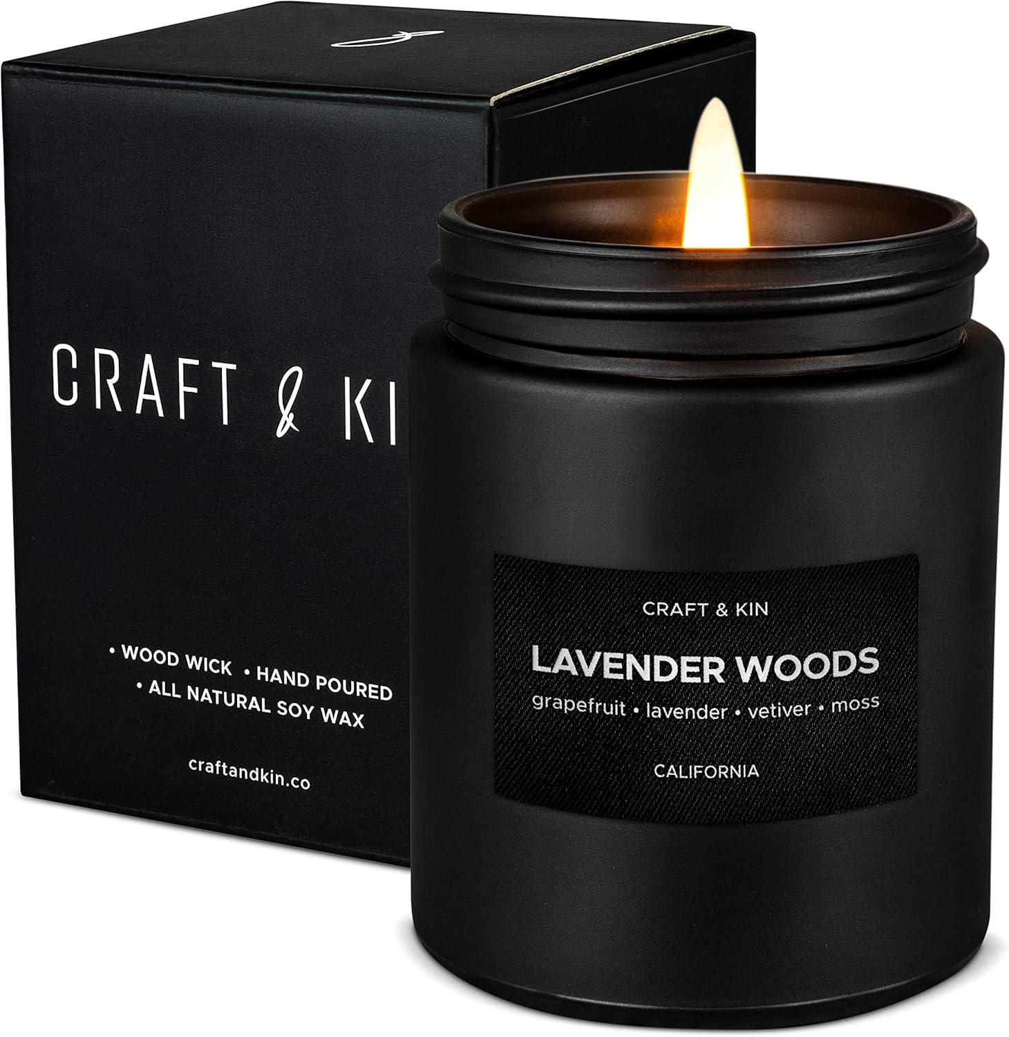 craft-kin-lavender-woods-candle-black-scented-candle-for-men-long-lasting-45-hour-burn-time-76oz-soy-wax-aromatherapy-gift-1
