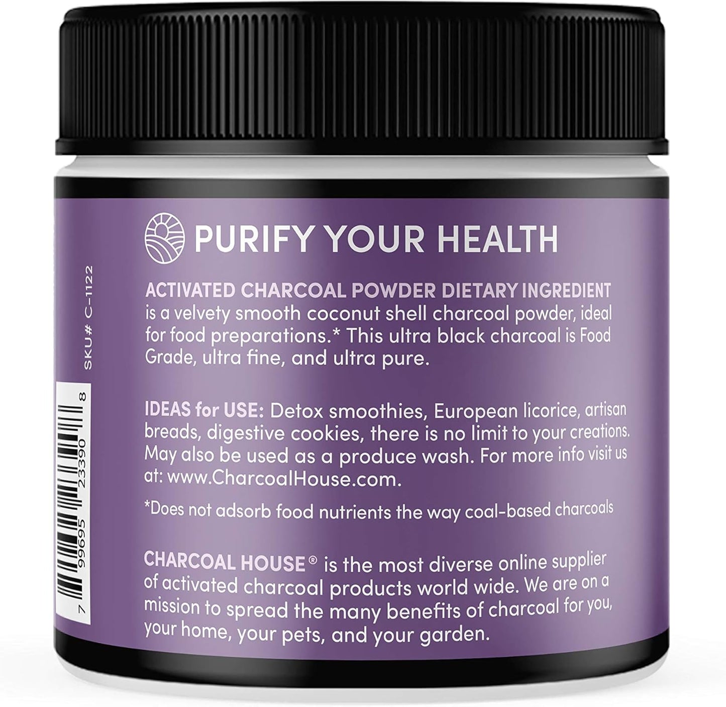 5oz-charcoal-house-ultra-fine-coconut-activated-charcoal-powder---for-culinary-cosmetic-use---smoothies-ice-creams-soaps---soft-finish-no-grit-2