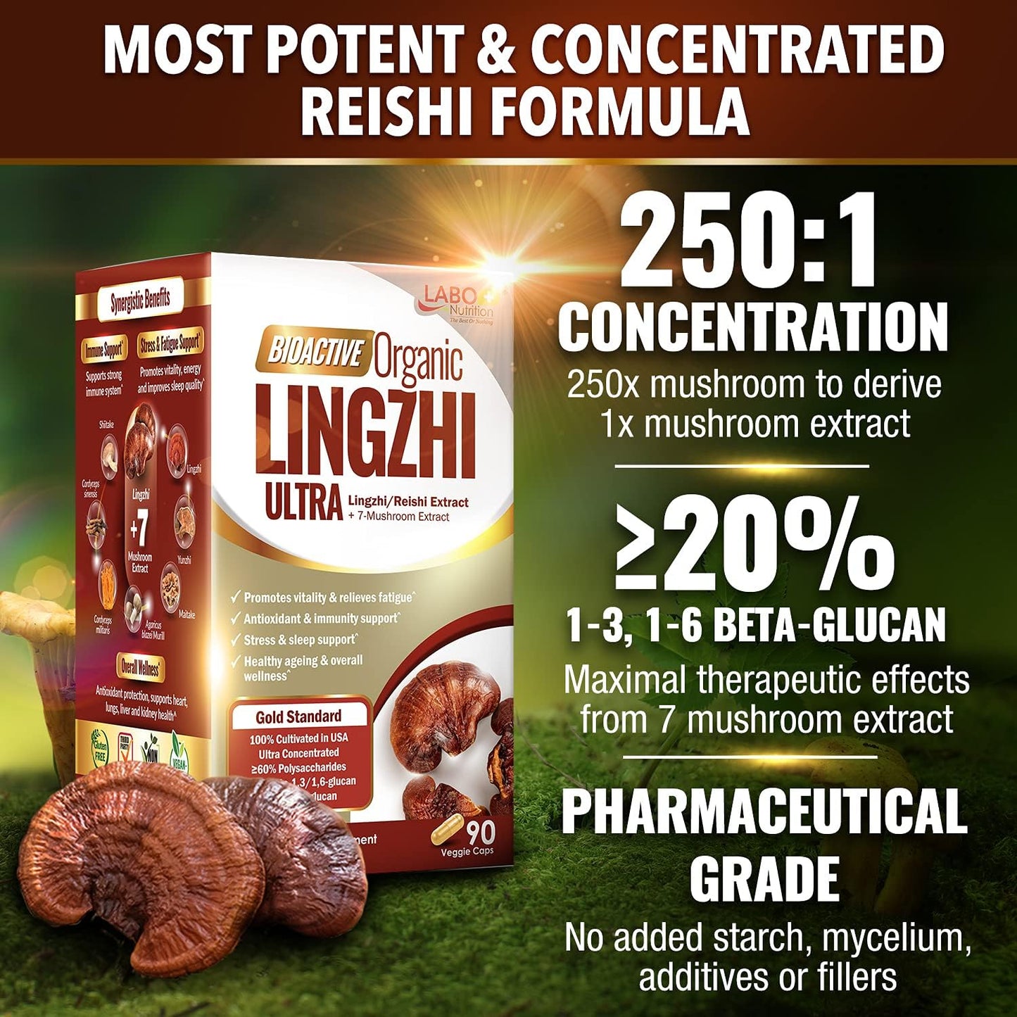 organic-lingzhi-reishi-ultra-immune-support-mushroom-supplement---usda-certified-cordyceps-maitake-turkey-tail-shiitake---labo-nutrition-3