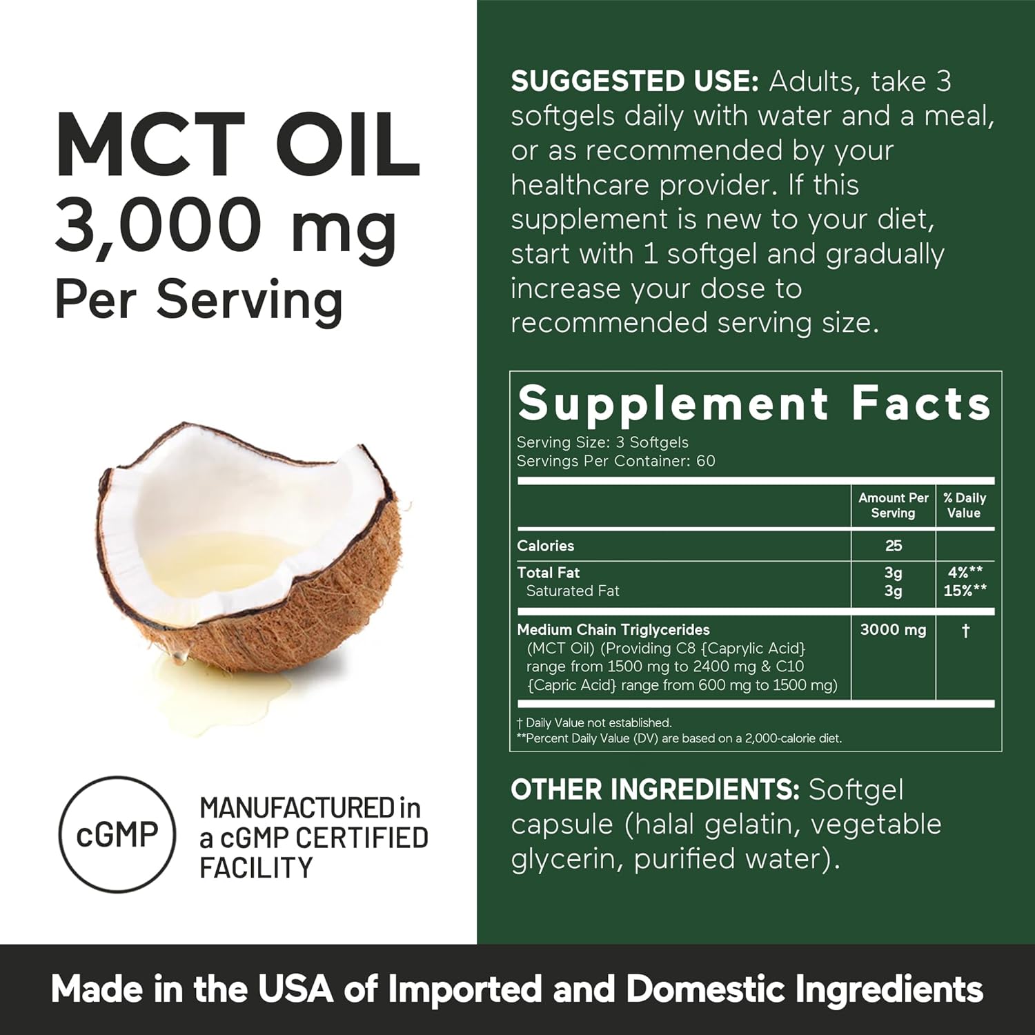 180-count-smarter-nutrition-mct-oil-capsules---c8-and-c10-ketogenic-fuel-for-sustained-energy---cold-pressed-coconut-palm---gluten-free-non-gmo---60-day-supply-4