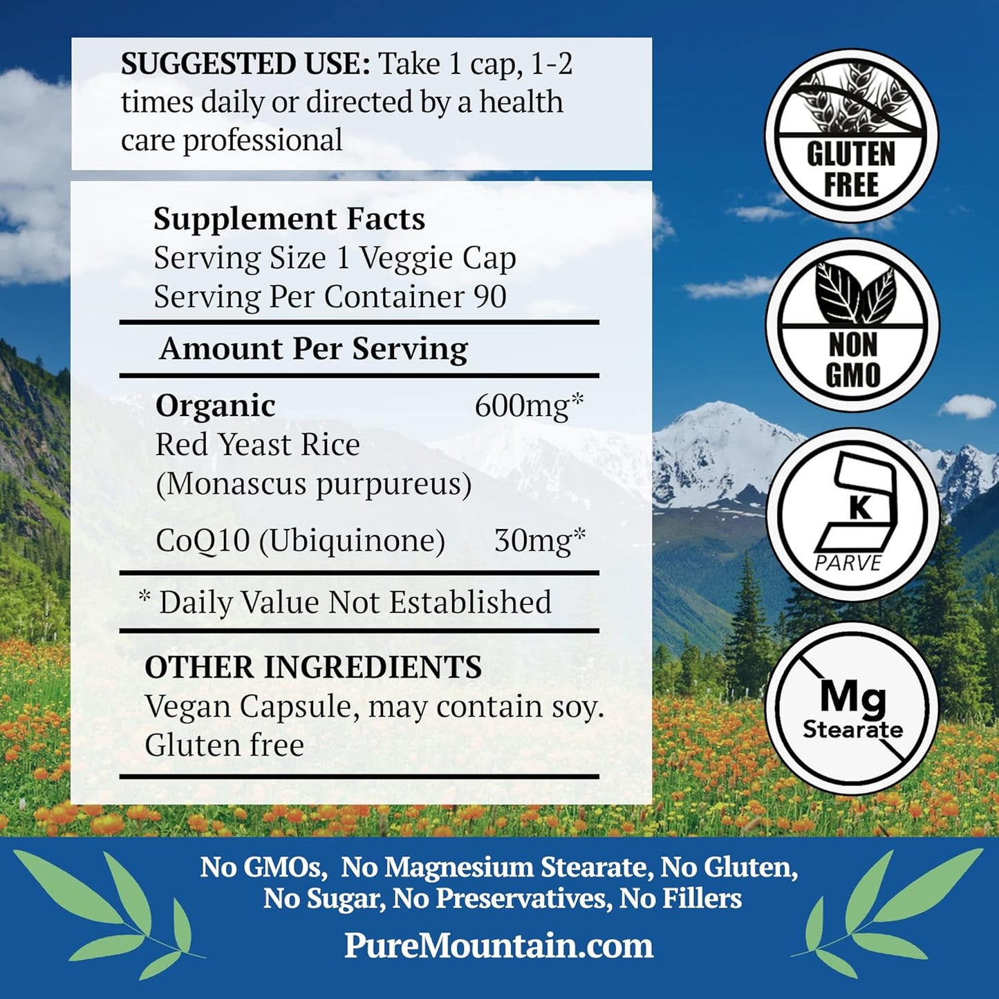 organic-red-yeast-rice-with-coq10-capsules---600mg-red-rice-yeast-coenzyme-q10---90-kosher-vegan-capsules-pure-mountain-botanicals-2