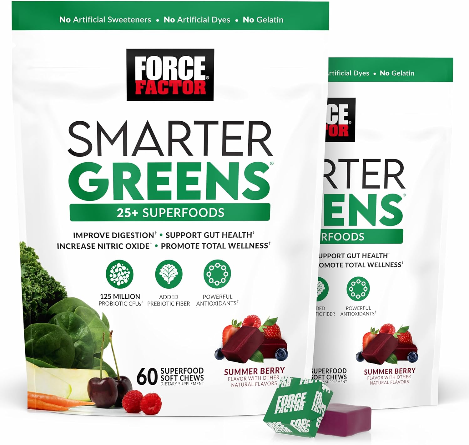 force-factor-smarter-greens-superfood-chews-2-pack---greens-superfoods-with-probiotics-antioxidants-fiber---support-digestion-nitric-oxide-energy---120-soft-chews-1